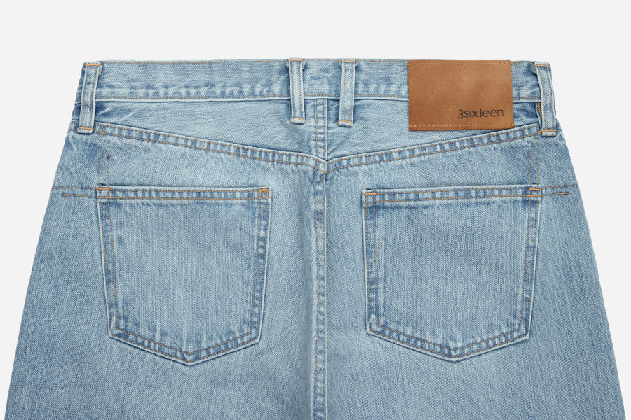 RS-100xv ~ Relaxed Straight - Indigo Selvedge Vintage Wash