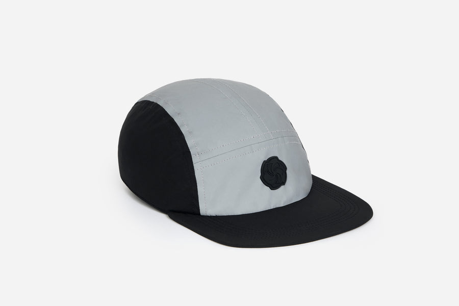Run Hat ~ Black/Reflective