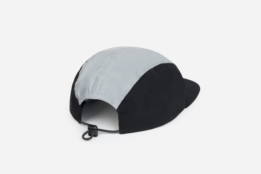 Run Hat ~ Black/Reflective
