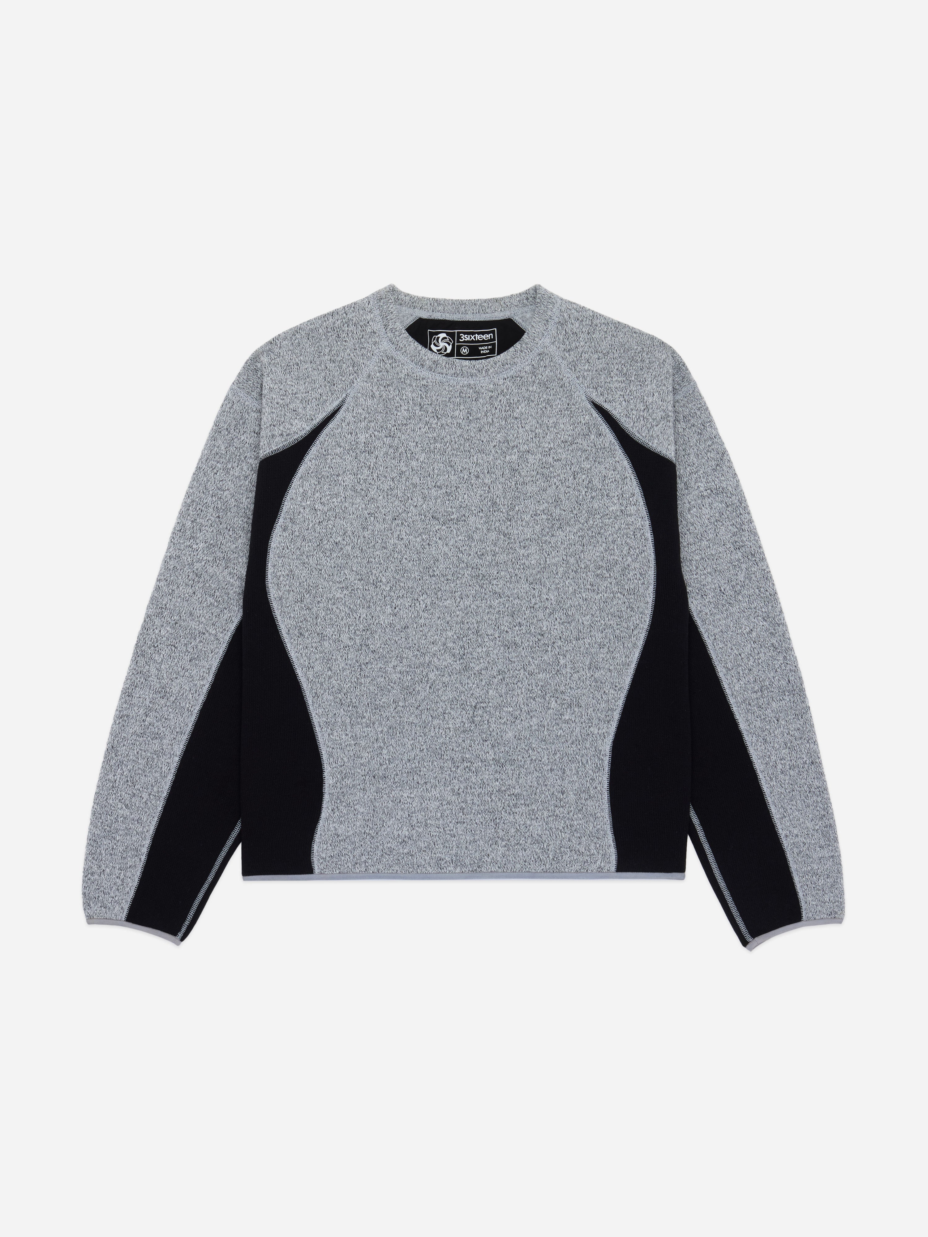 トップス y-3U TRACK CREW Track Crew ~ Grey/Black – 3sixteen