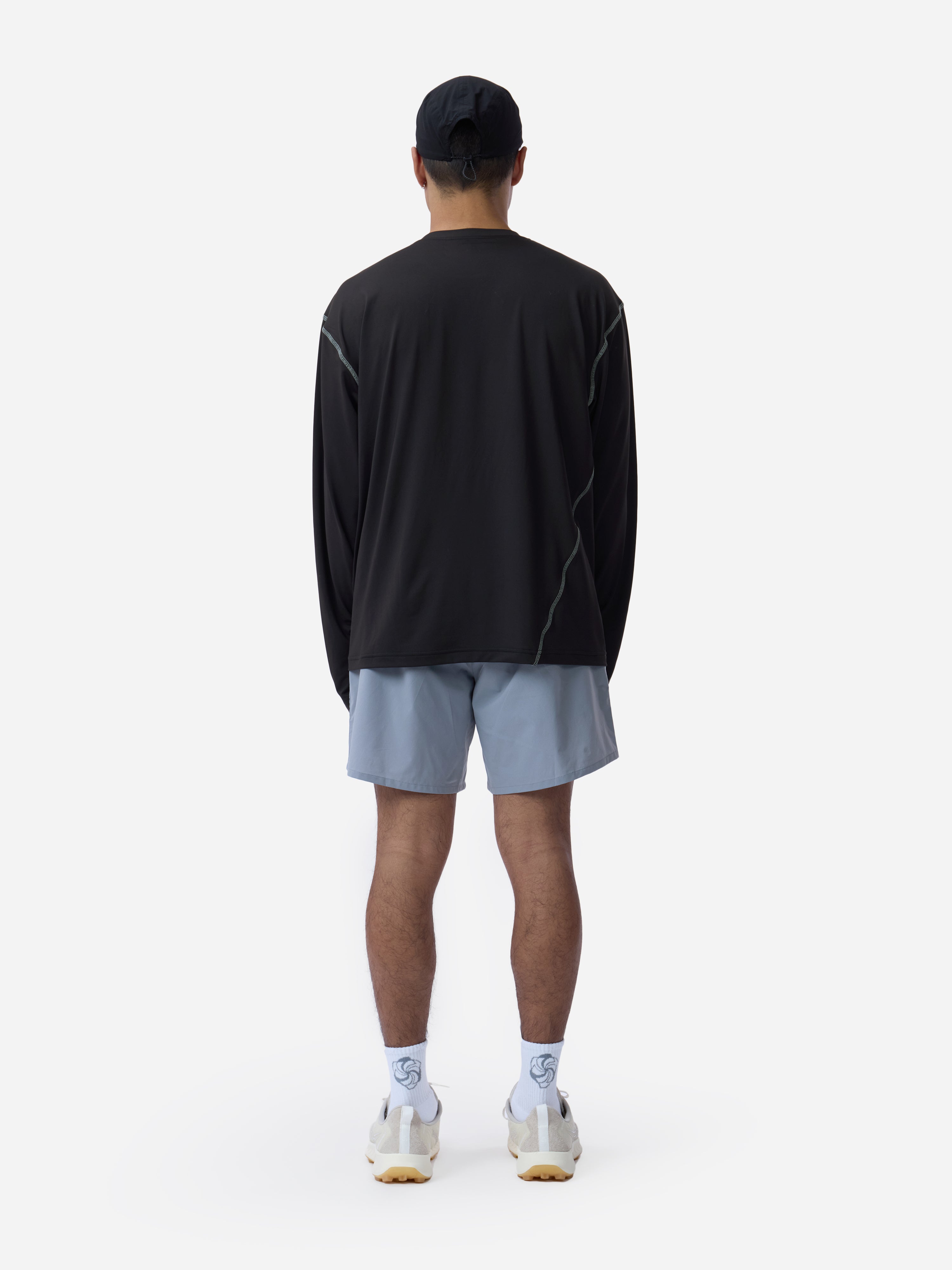 LS Pace Tee ~ Black – 3sixteen
