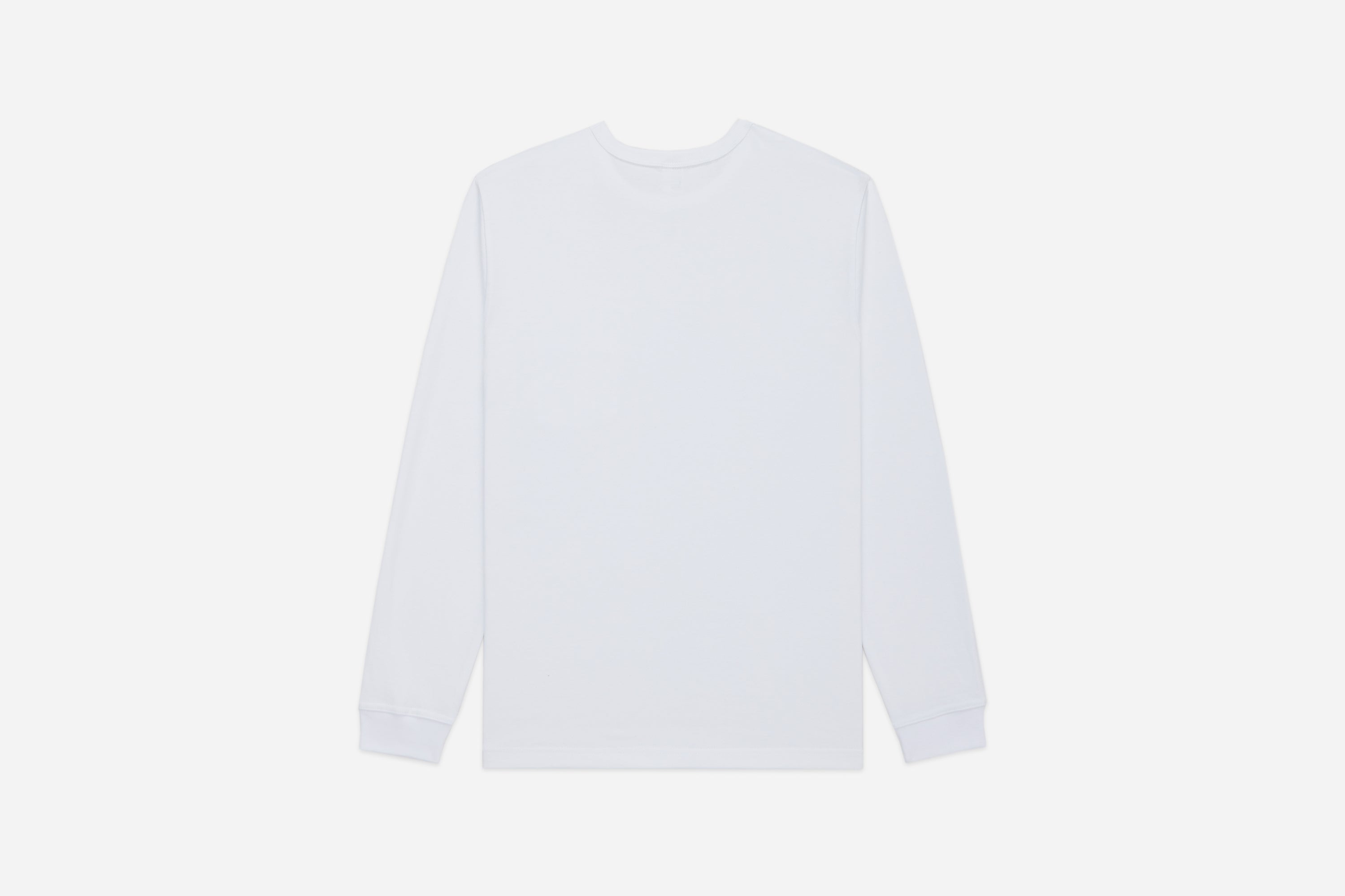 Long Sleeve Henley ~ White – 3sixteen