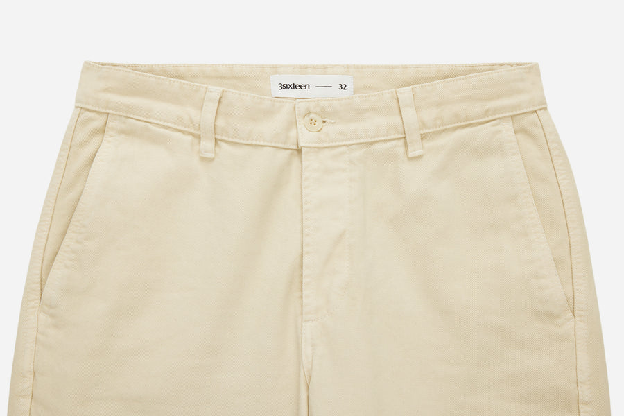 Work Pant ~ Ecru Twill