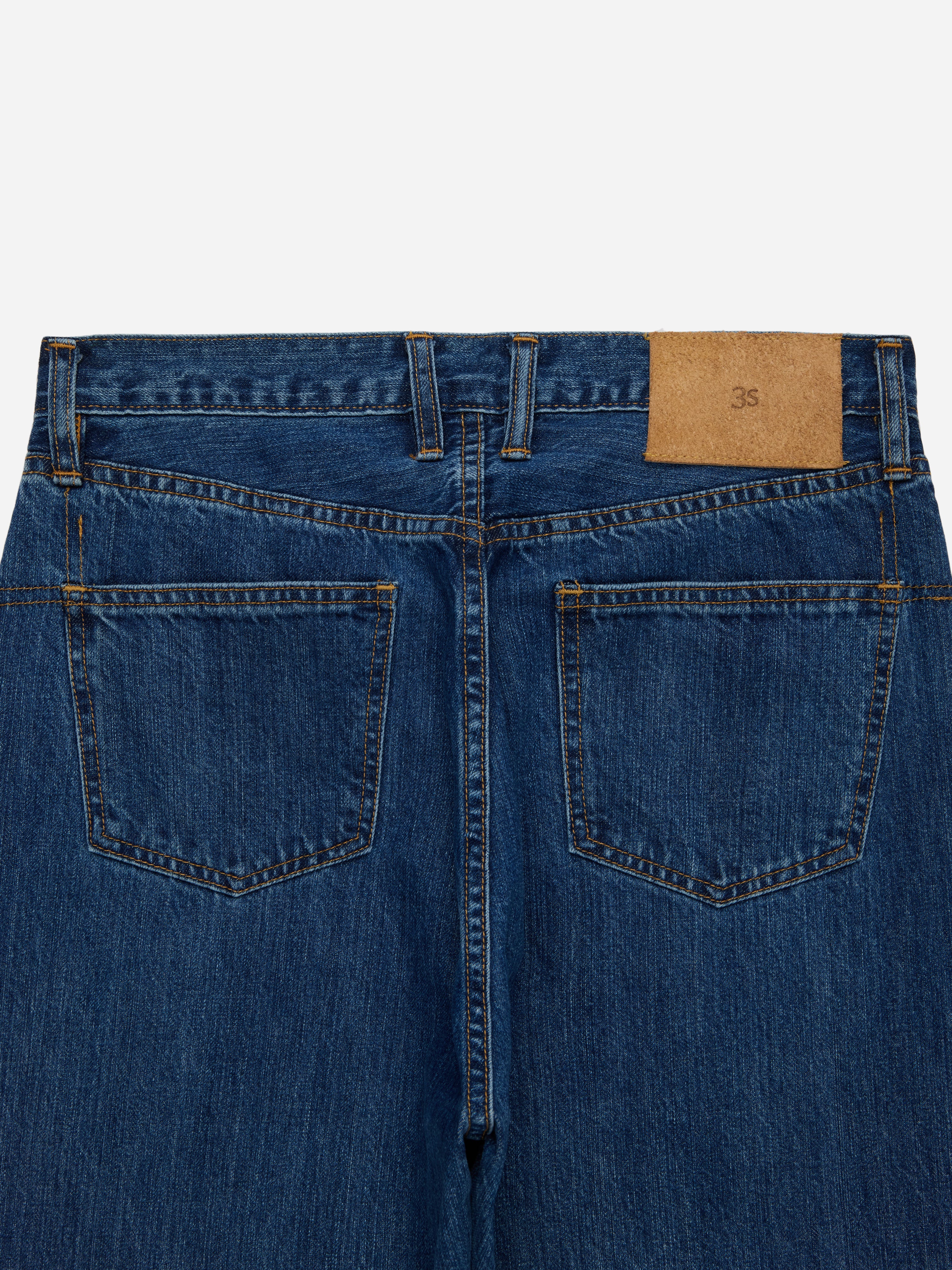 RS-101xs ~ Relaxed Straight - Stonewashed Indigo Selvedge – 3sixteen