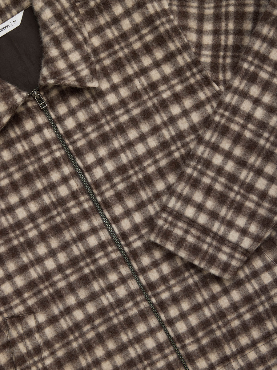 Club Jacket ~ Brown Plaid