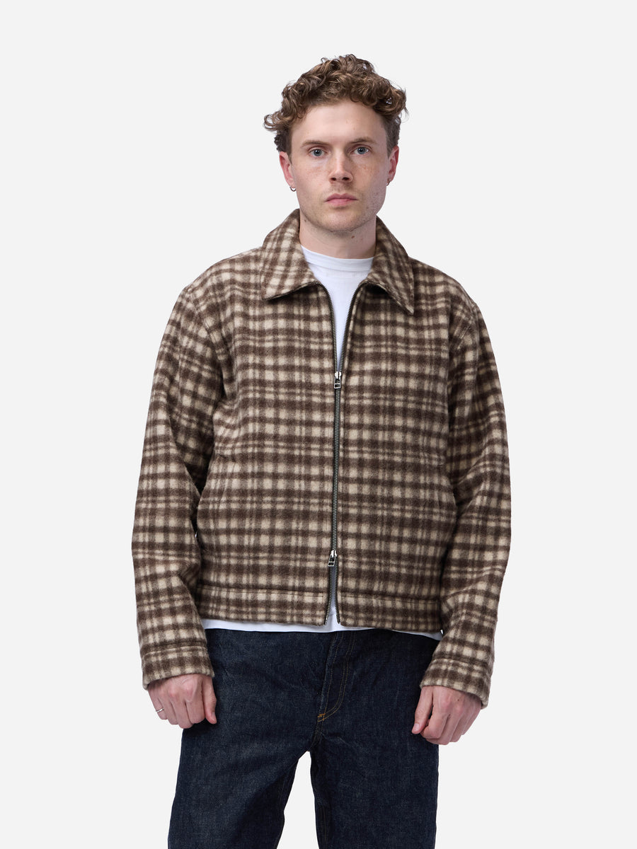 Club Jacket ~ Brown Plaid