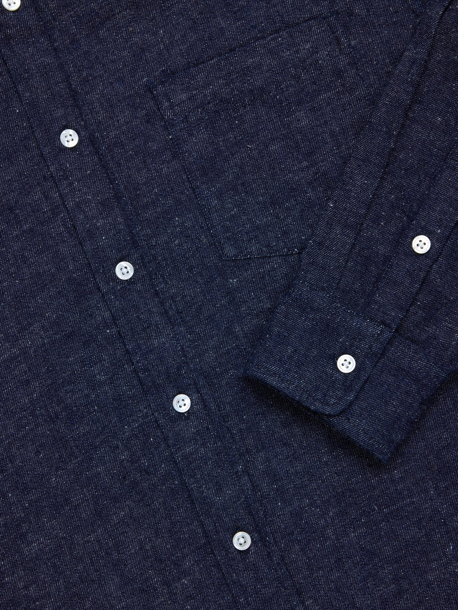 Denim BD Shirt ~ Snow Slub Denim