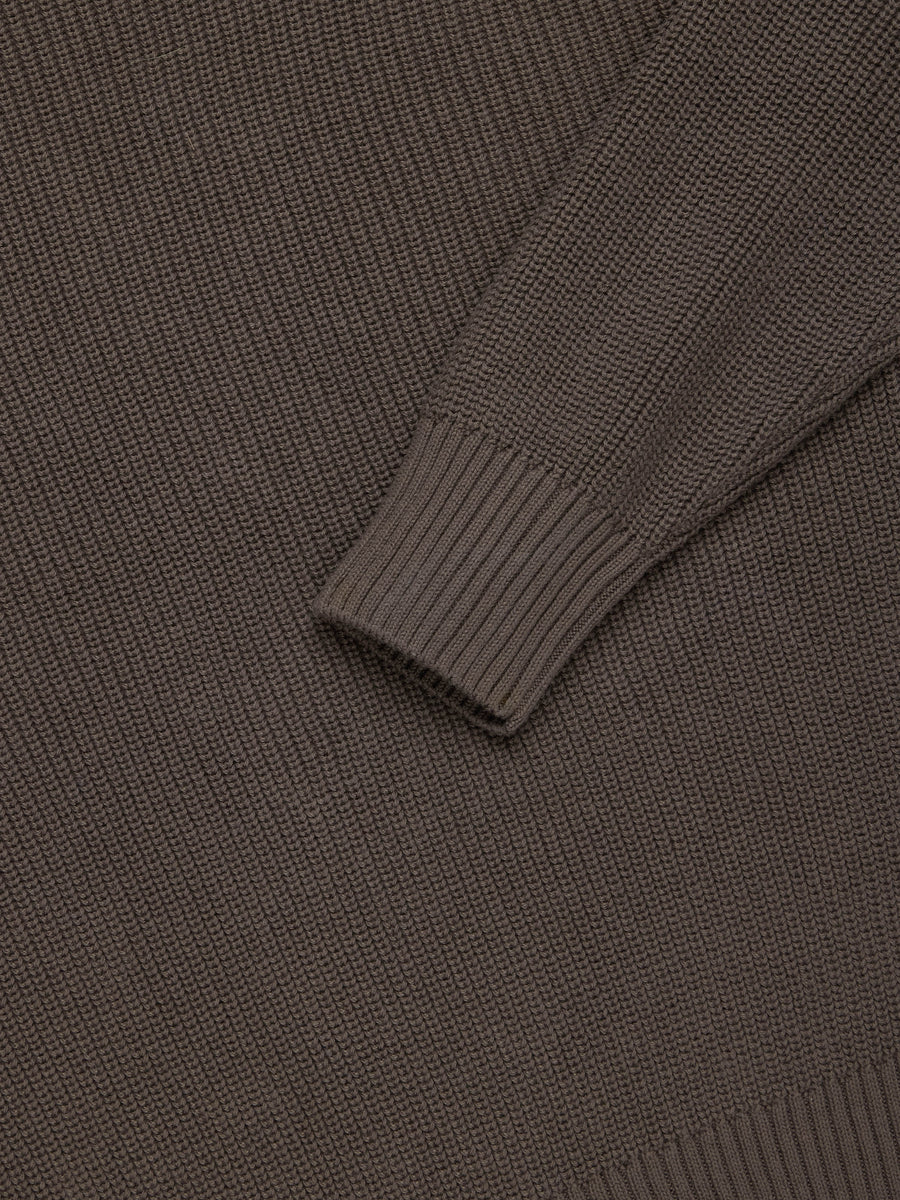 Cotton Crewneck Sweater ~ Earth