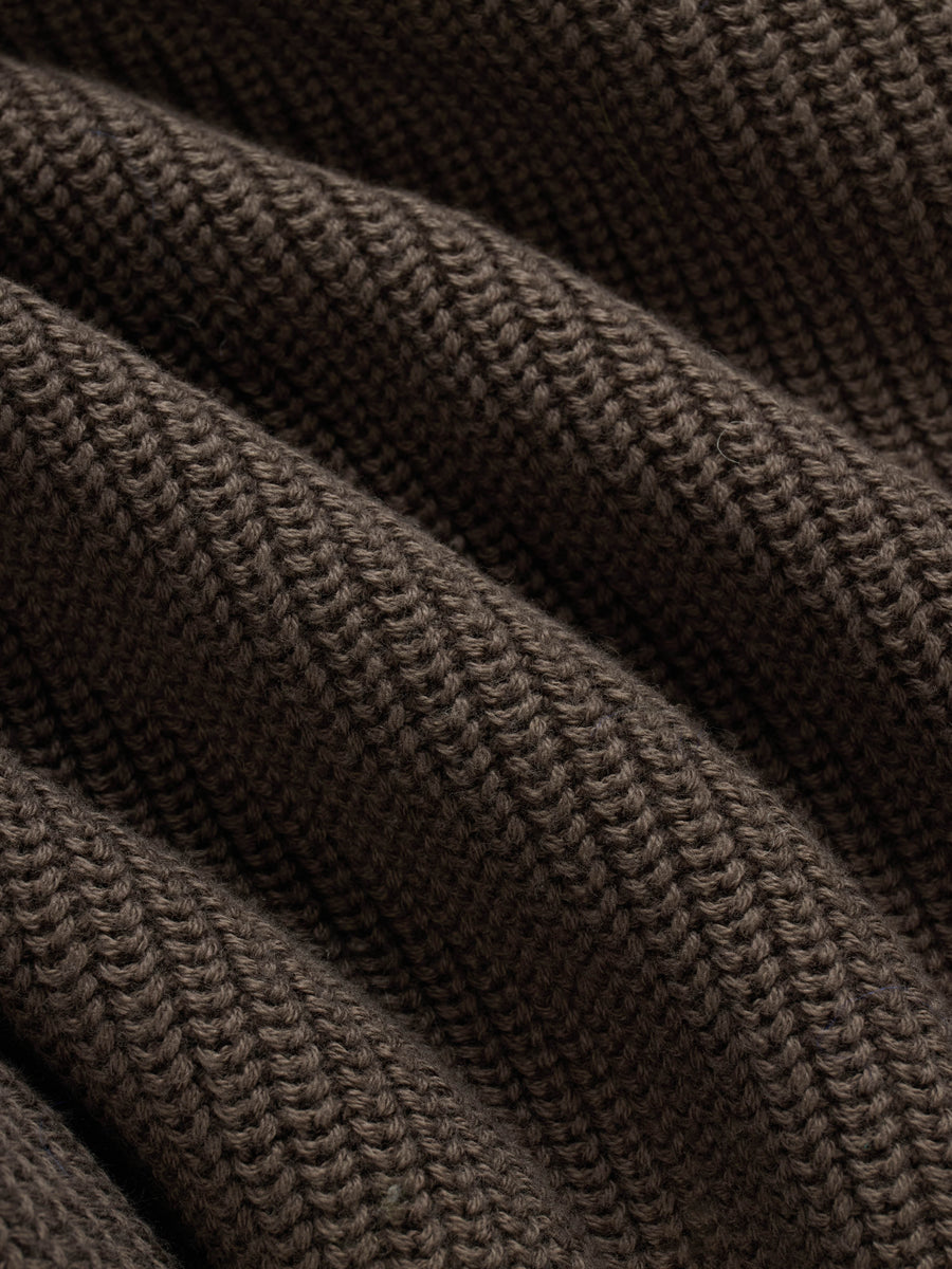 Cotton Crewneck Sweater ~ Earth