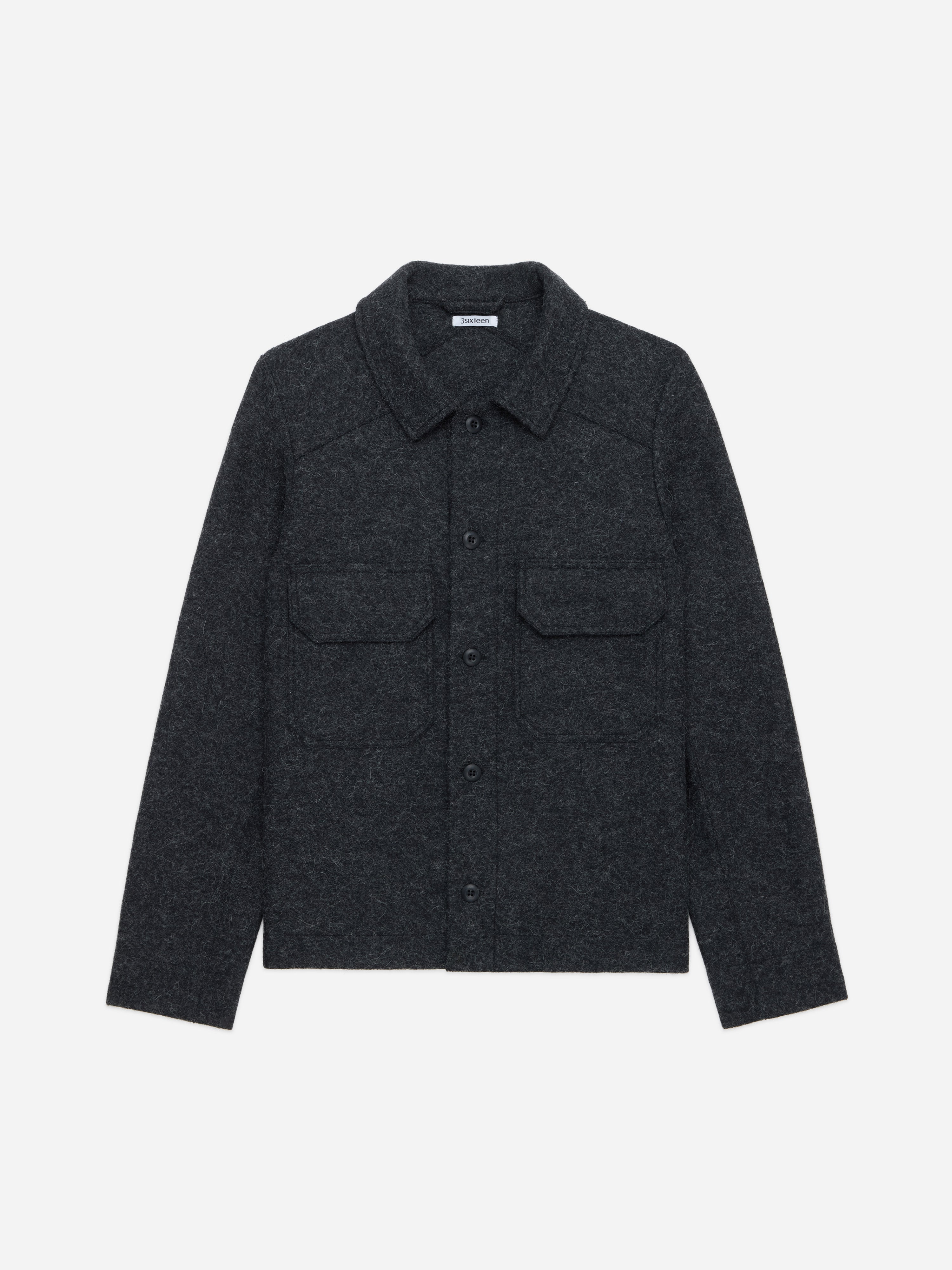 French Work Jacket ~ Brown Moleskin – 3sixteen