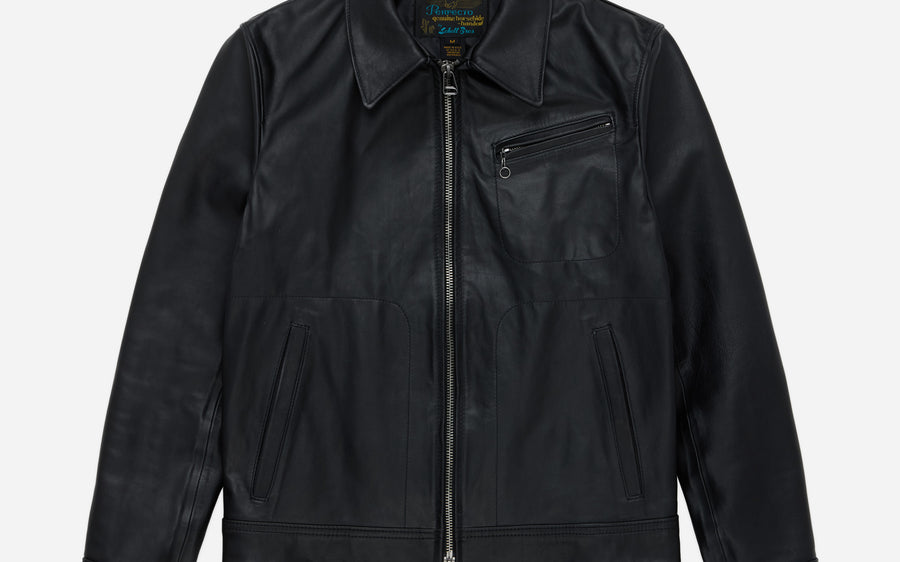 Schott for 3sixteen Drivers Jacket - Launching in store and online Thursday, December 11th.