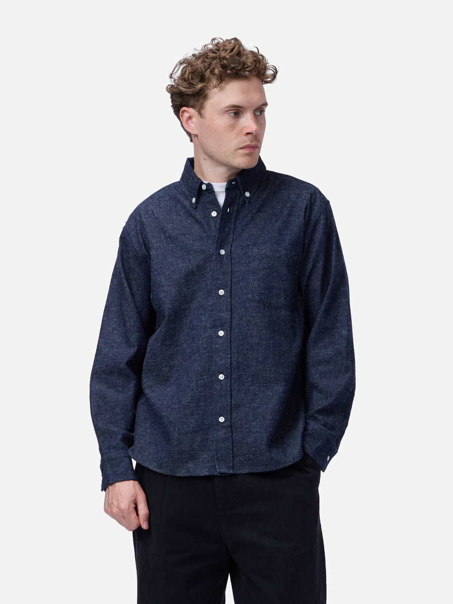 Denim BD Shirt ~ Snow Slub Denim