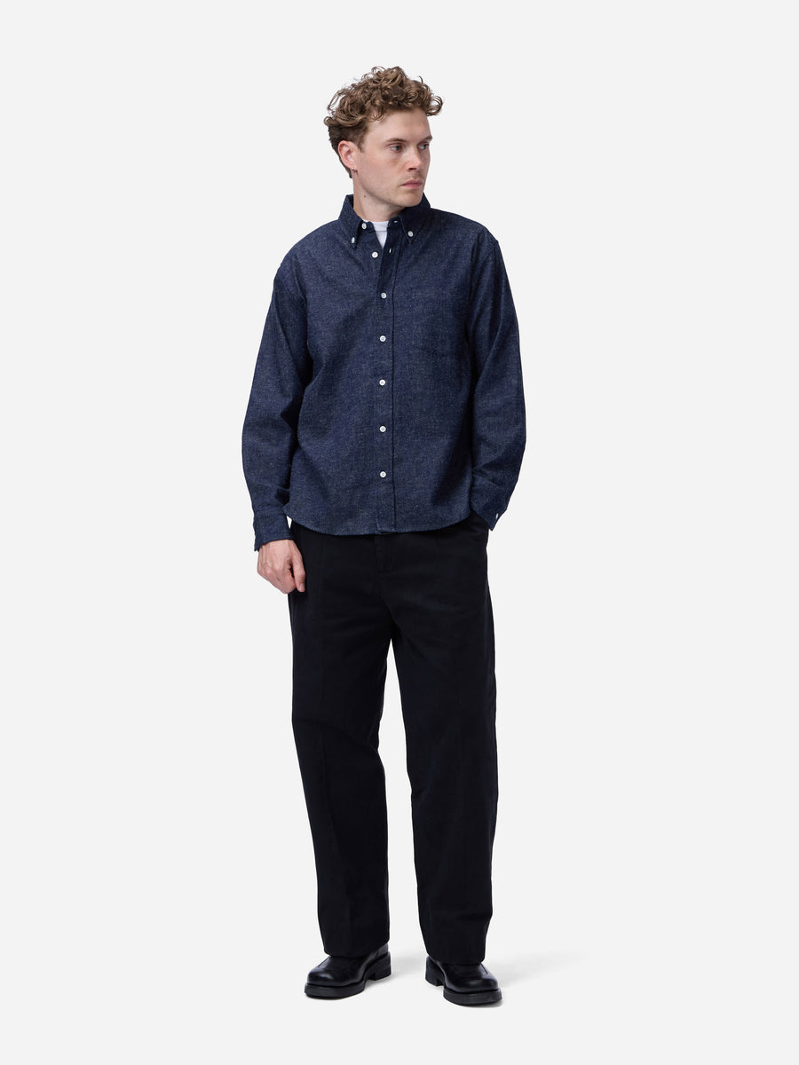 Denim BD Shirt ~ Snow Slub Denim