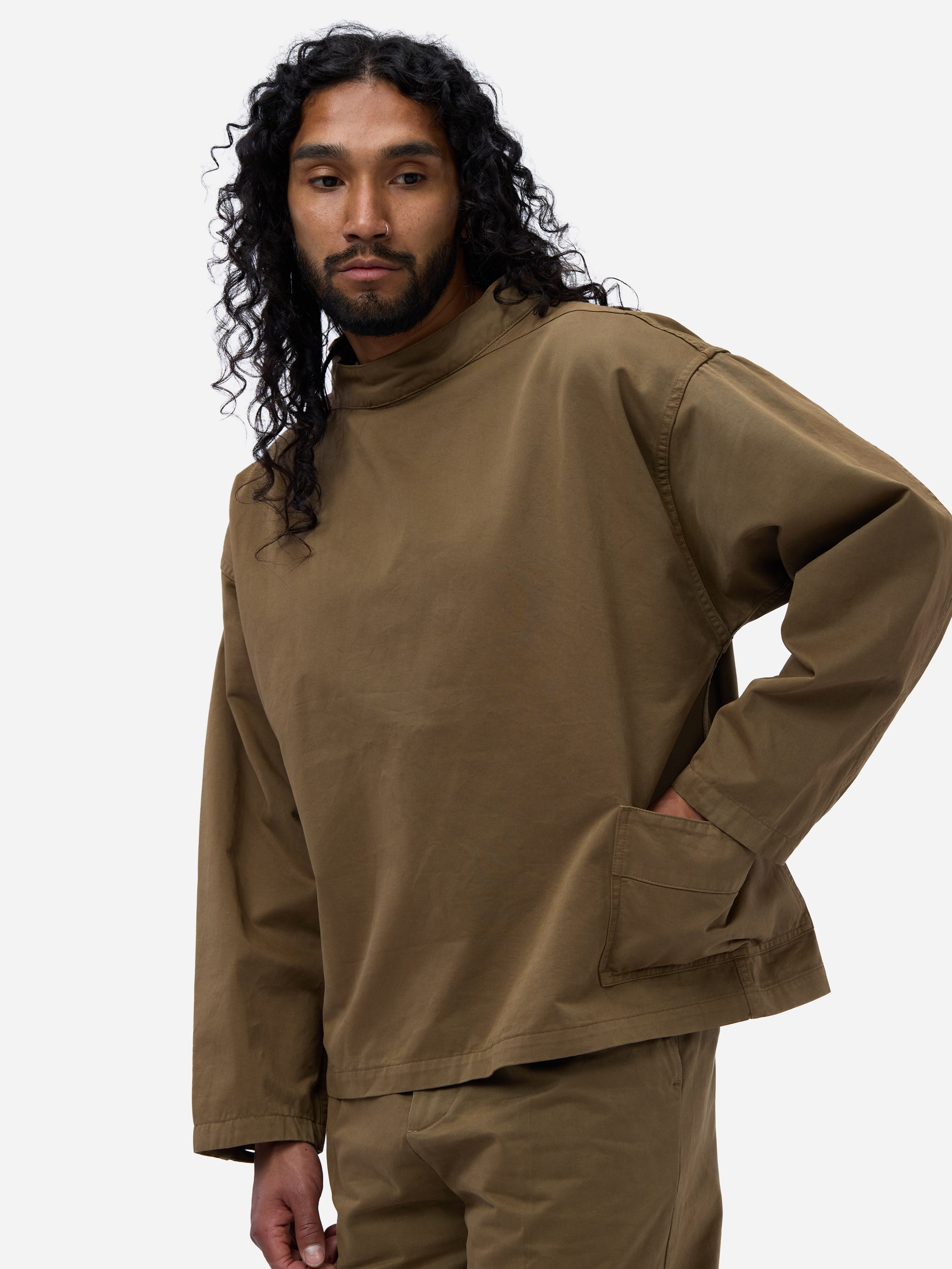 Smock ~ Teak Peached Twill – 3sixteen