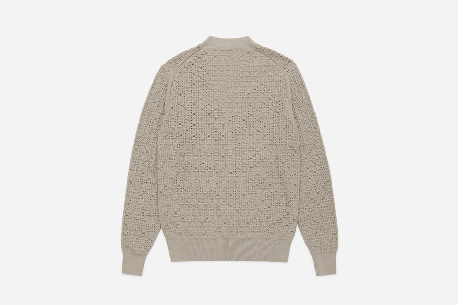 Classic Cardigan ~ Stone Domino