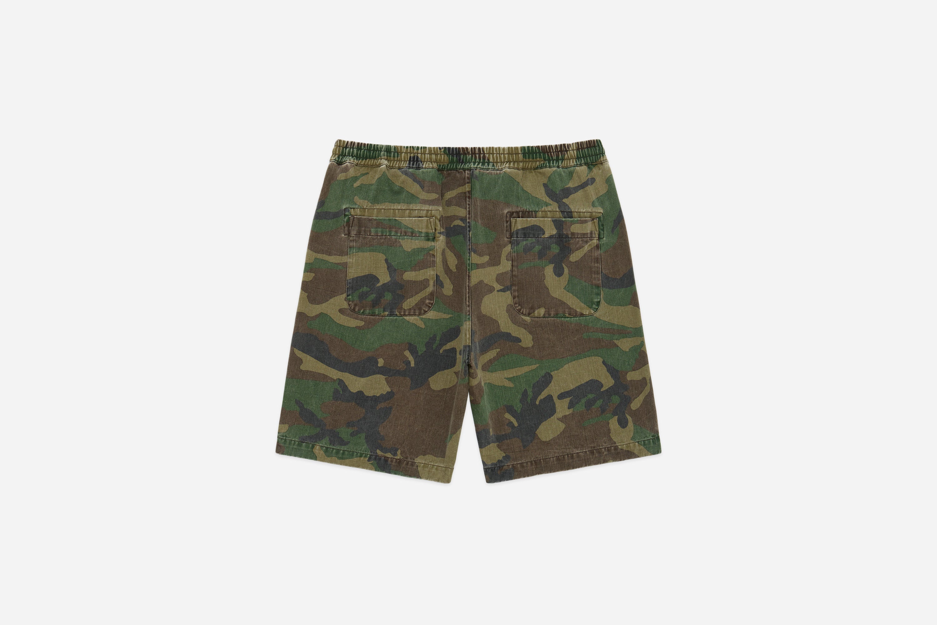 Drawstring Shorts ~ Camo Twill – 3sixteen