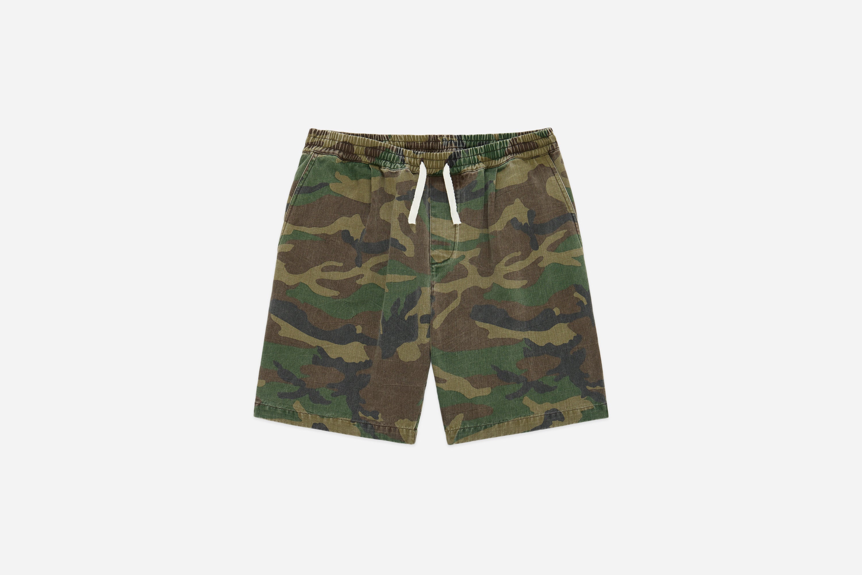 Drawstring Shorts ~ Camo Twill – 3sixteen