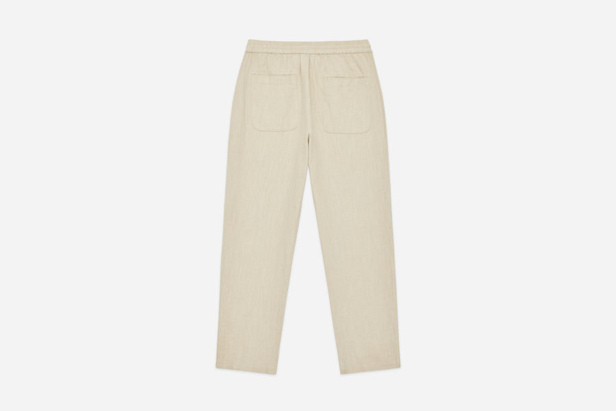 Easy Pant ~ Alabaster Cotton/Linen
