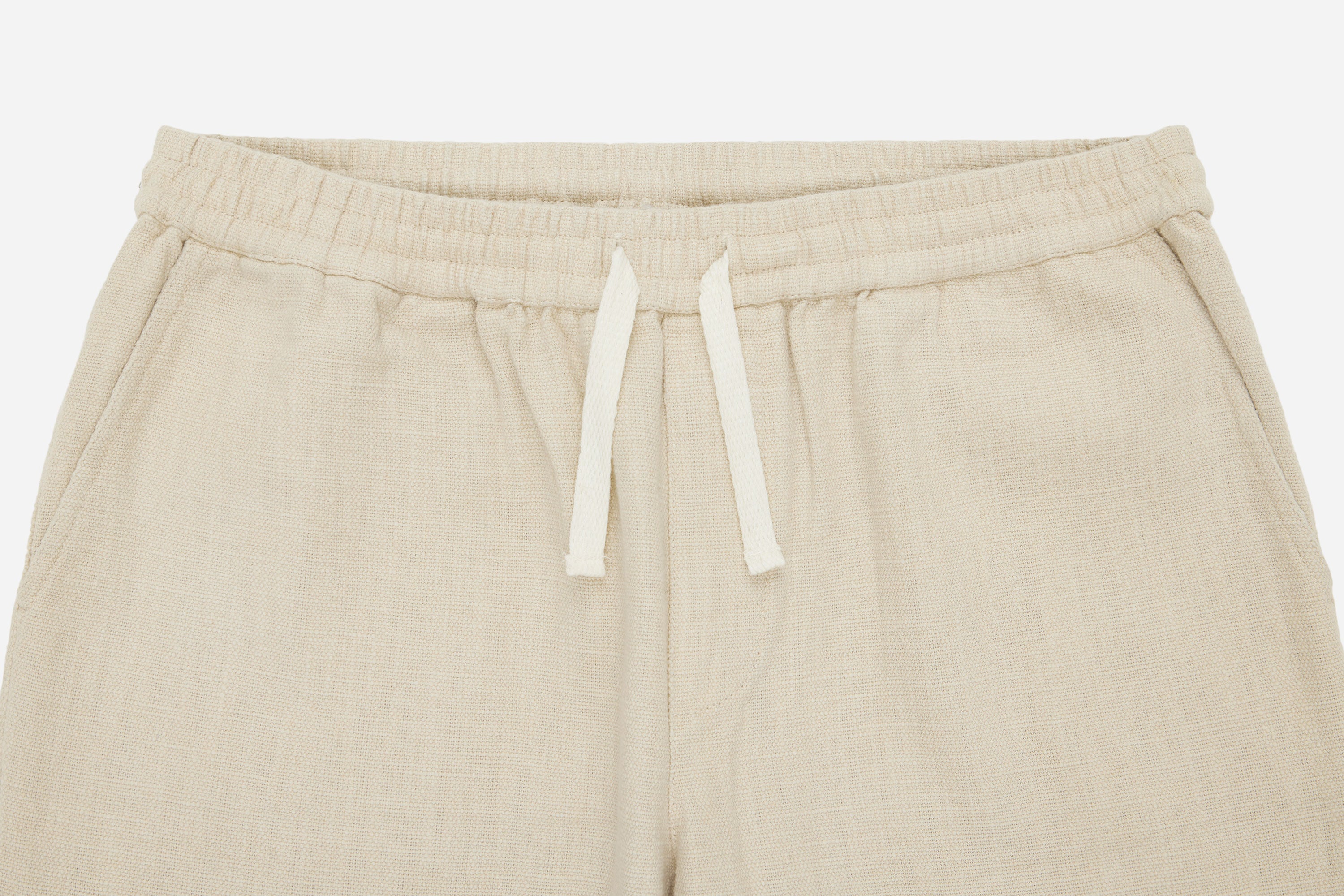 Easy Pant ~ Alabaster Cotton/Linen – 3sixteen