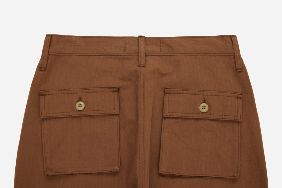 Fatigue Pant ~ Rust Washed HBT