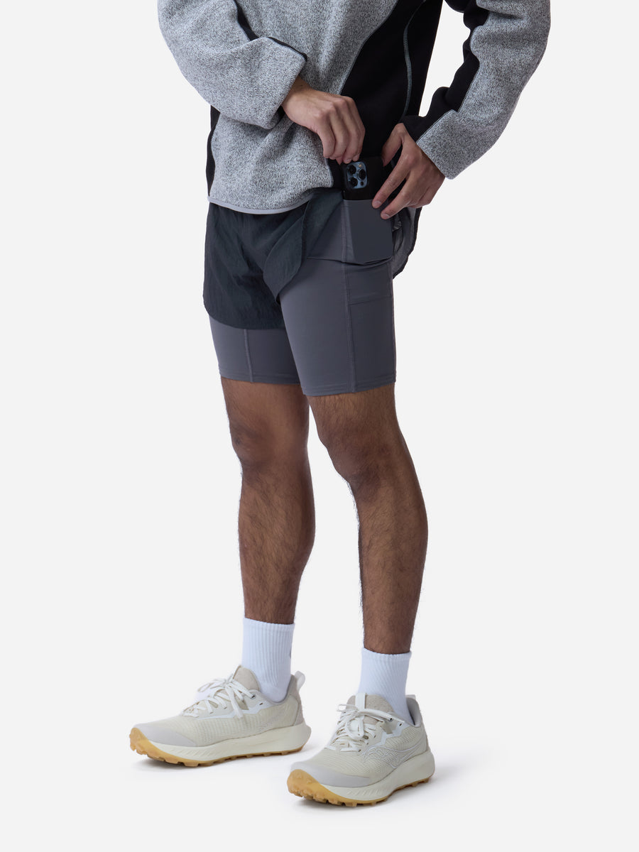 Pace Short ~ Charcoal/Concrete