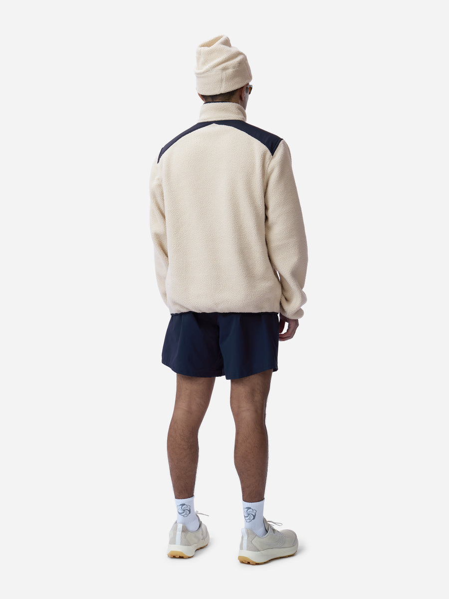 Summit Fleece ~ Ecru/Midnight