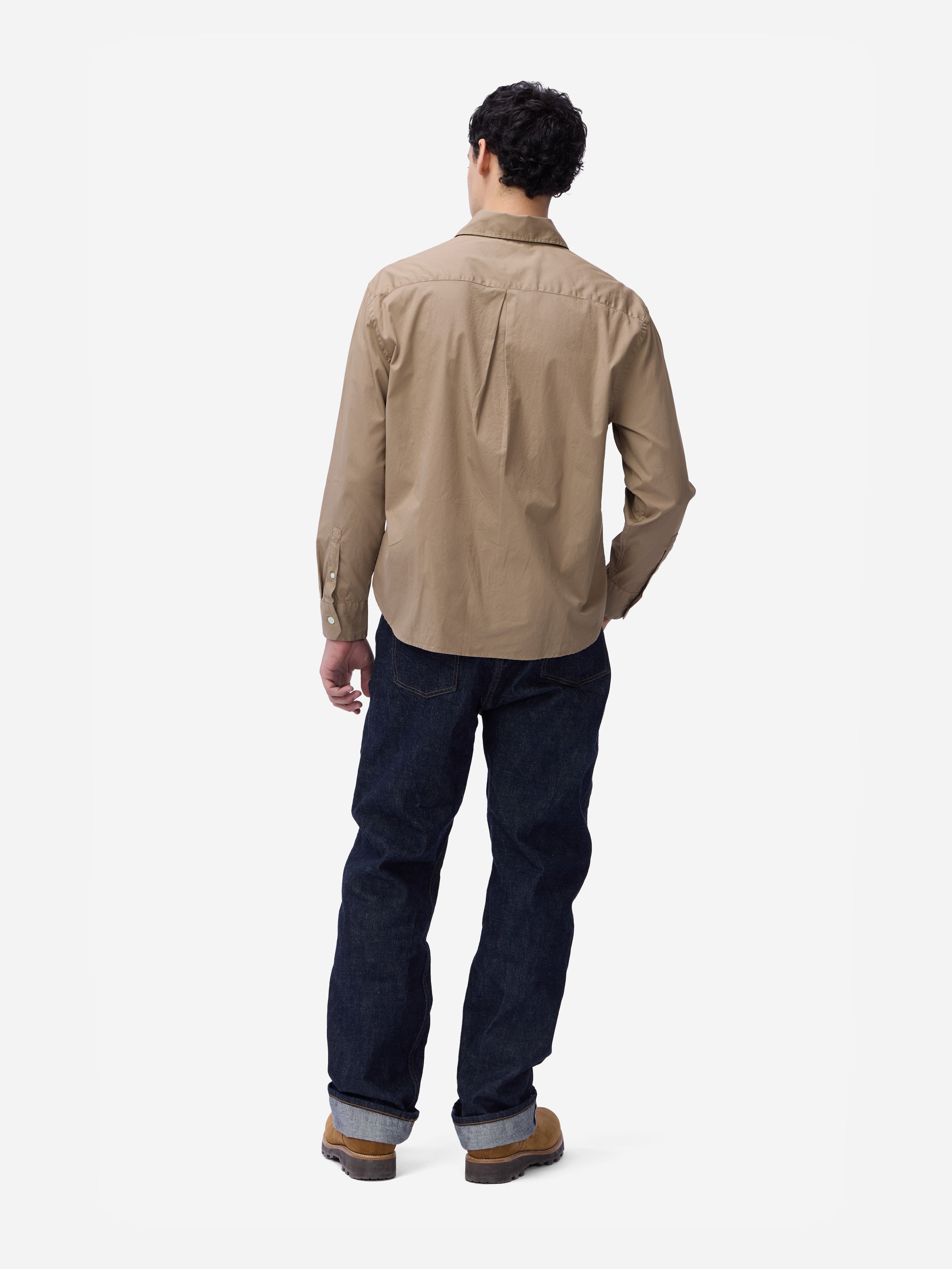 Admin BD Shirt ~ Latte – 3sixteen
