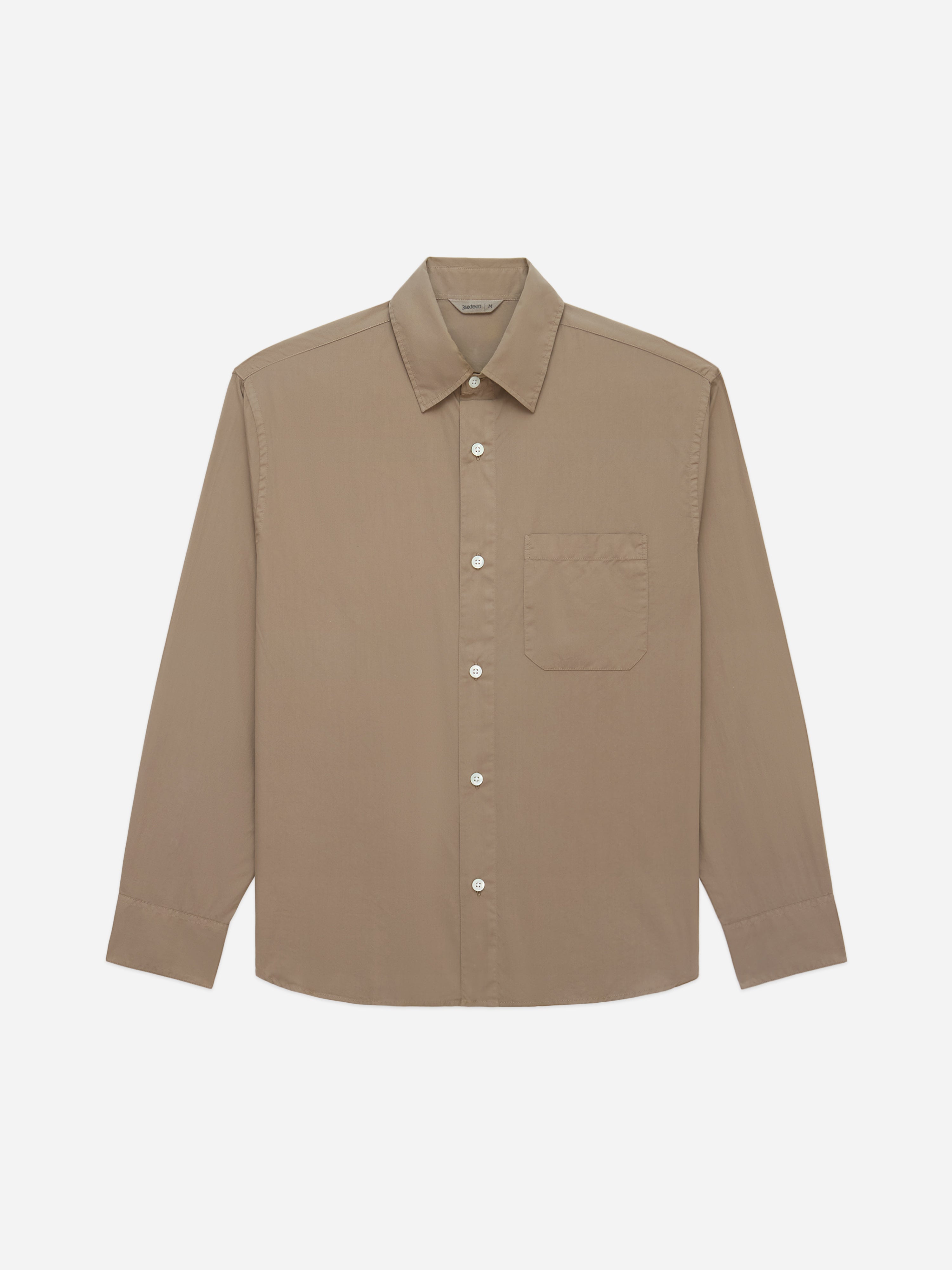 Admin BD Shirt ~ Latte – 3sixteen