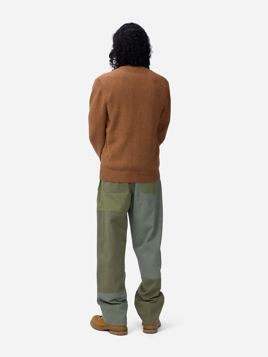 Classic Cardigan ~ Ochre Boucle