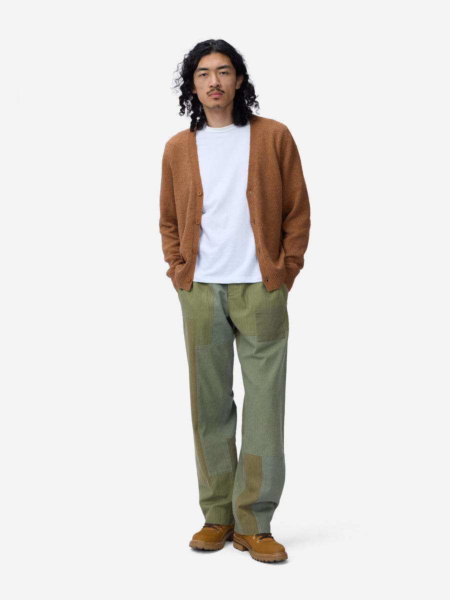 Classic Cardigan ~ Ochre Boucle