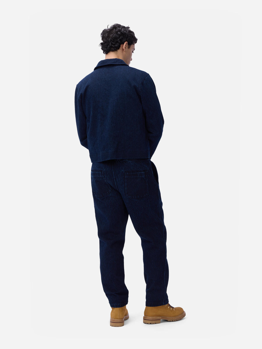 Club Jacket ~ Indigo Kendo Cloth