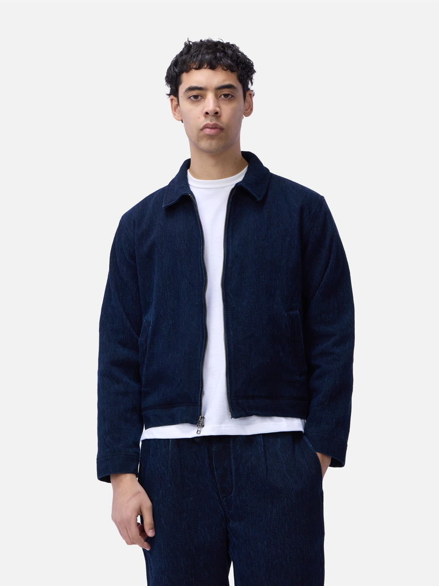 Club Jacket ~ Indigo Kendo Cloth