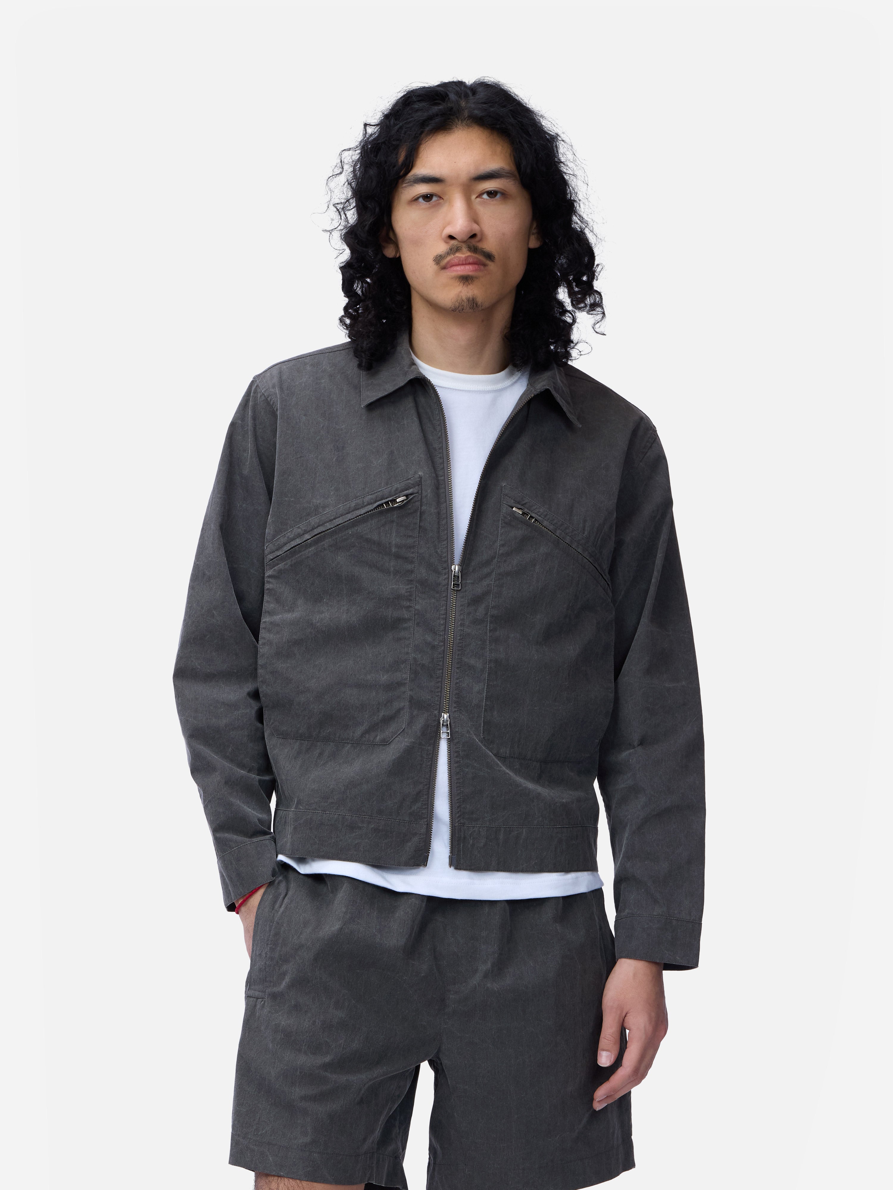 M43 Overshirt ~ Chocolate Linen – 3sixteen