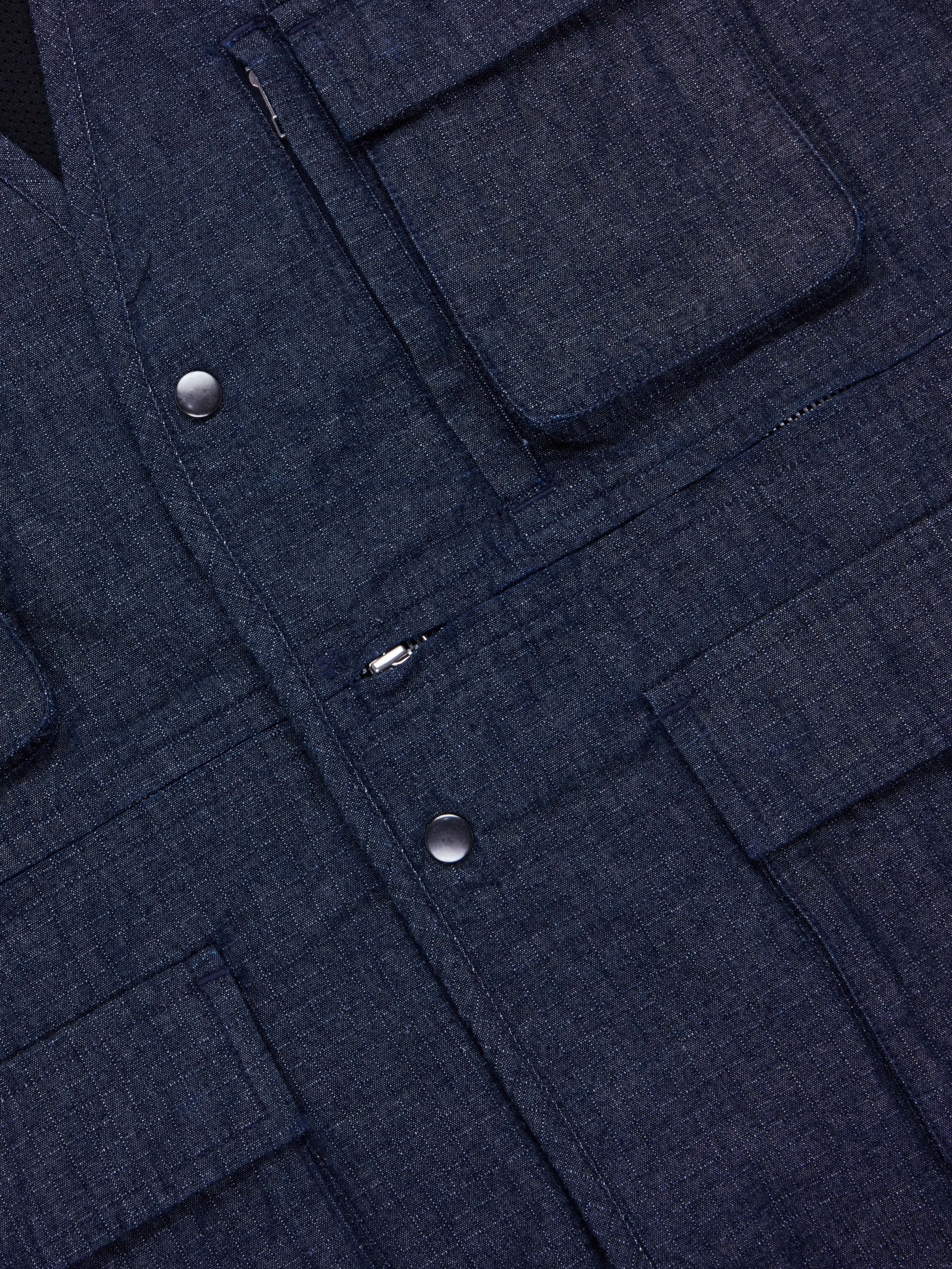 WTAPS｜22SS Ditch Vest Cotton Indigo-X02 WTAPS DITCH VEST INDIGO | TODAY CLOTHING
