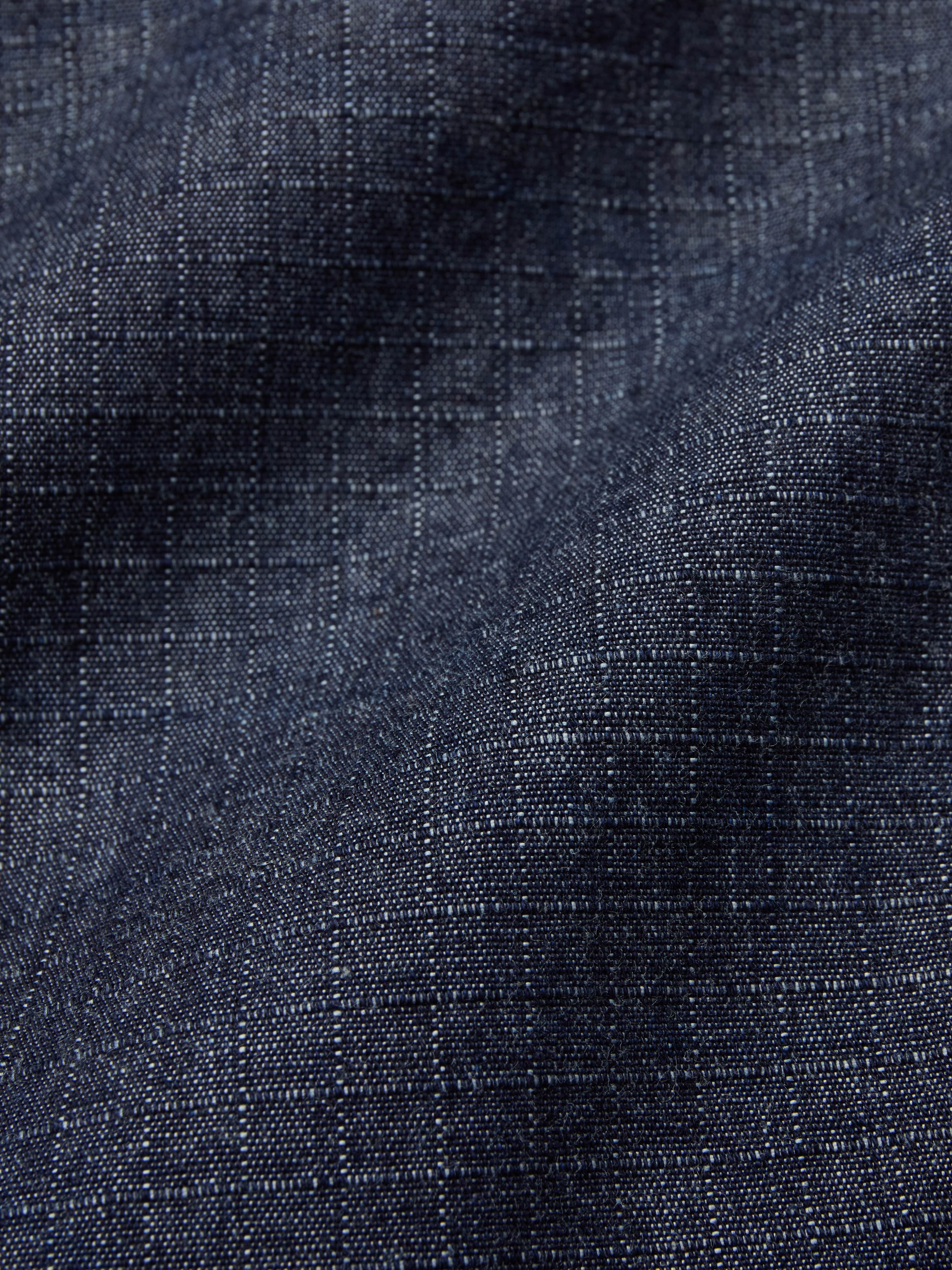 Field Vest ~ Indigo Ripstop – 3sixteen