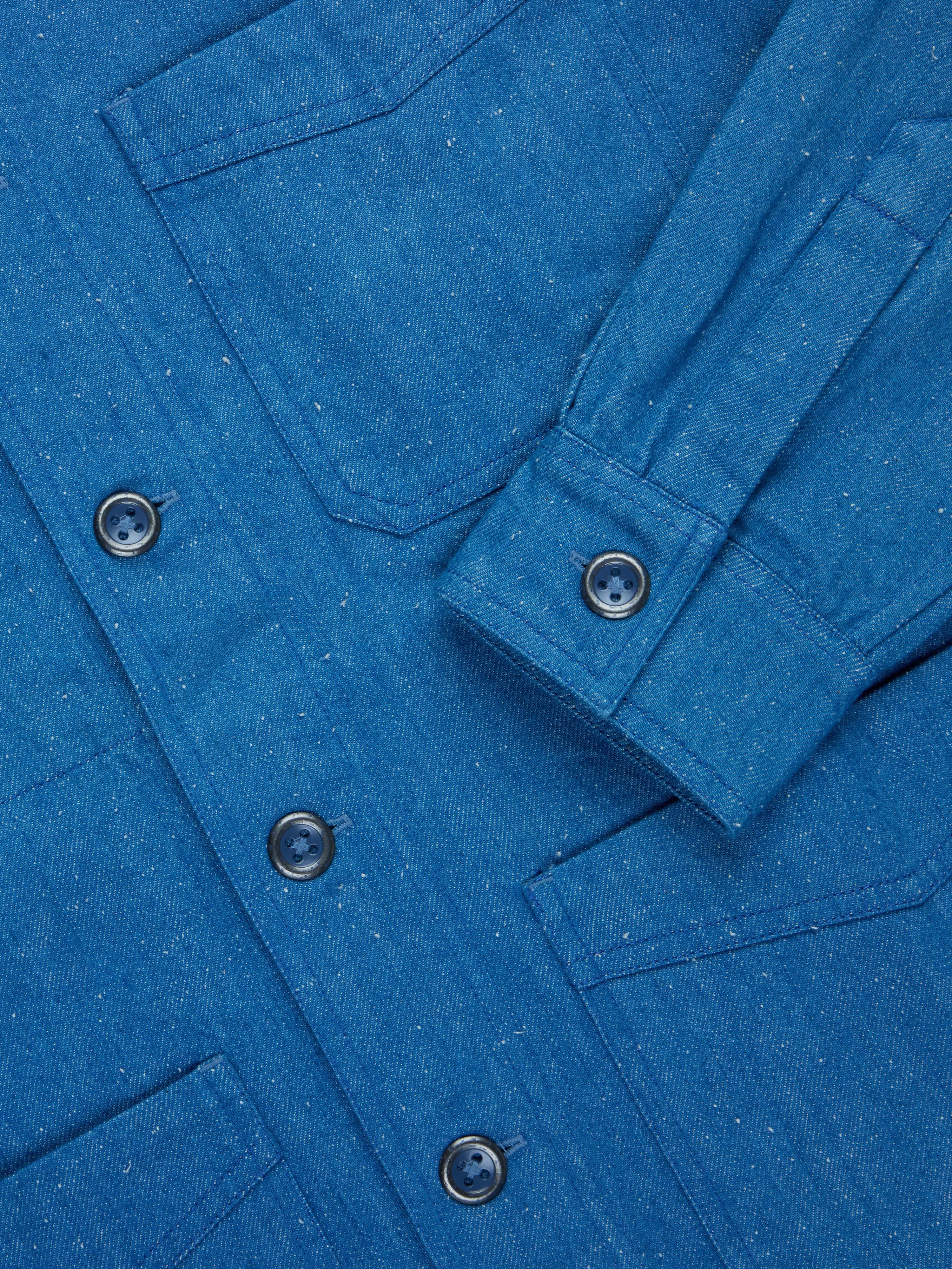 French Work Jacket ~ Light Indigo – 3sixteen