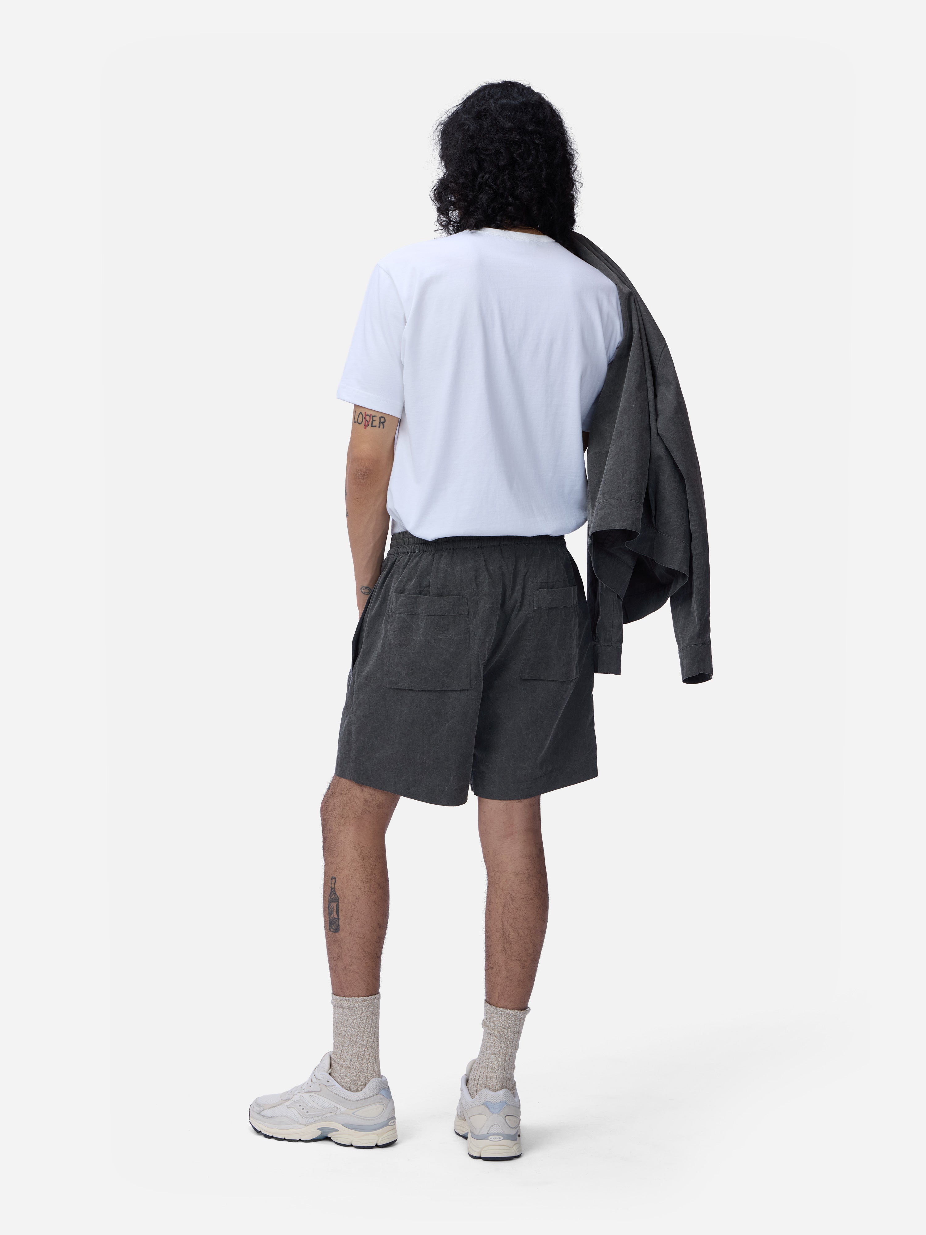 Gusset Short ~ Graphite – 3sixteen