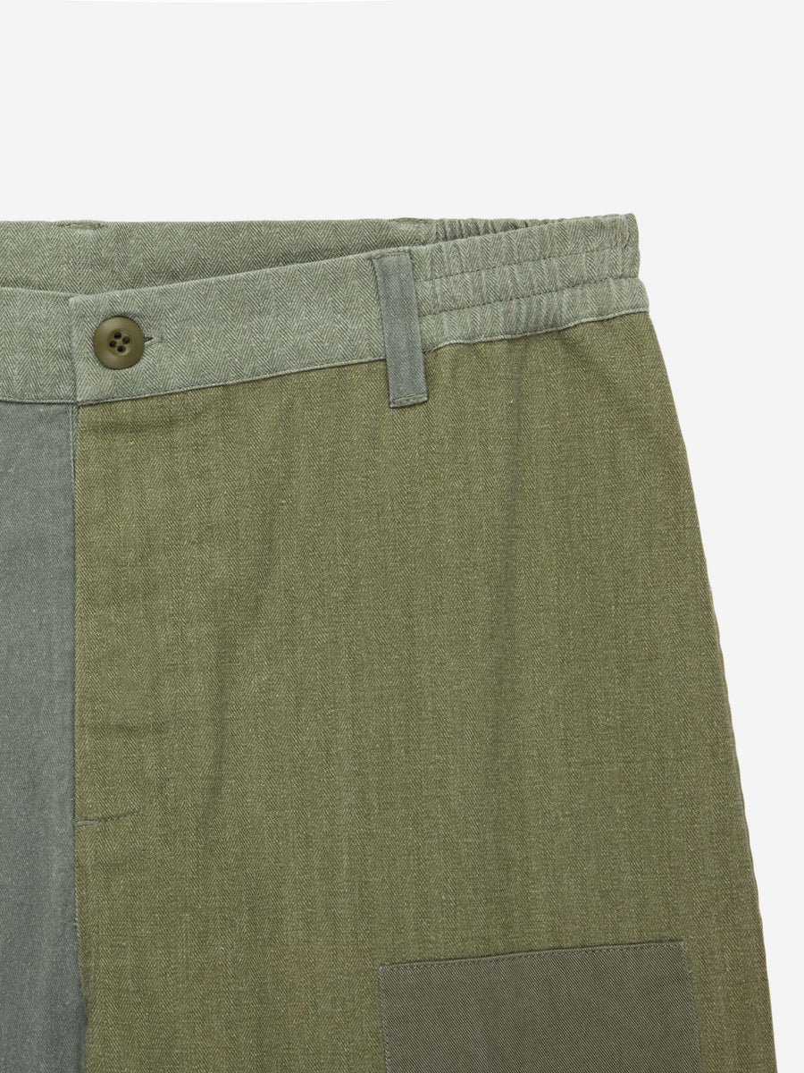 Harvest Pant ~ Patchwork Olive