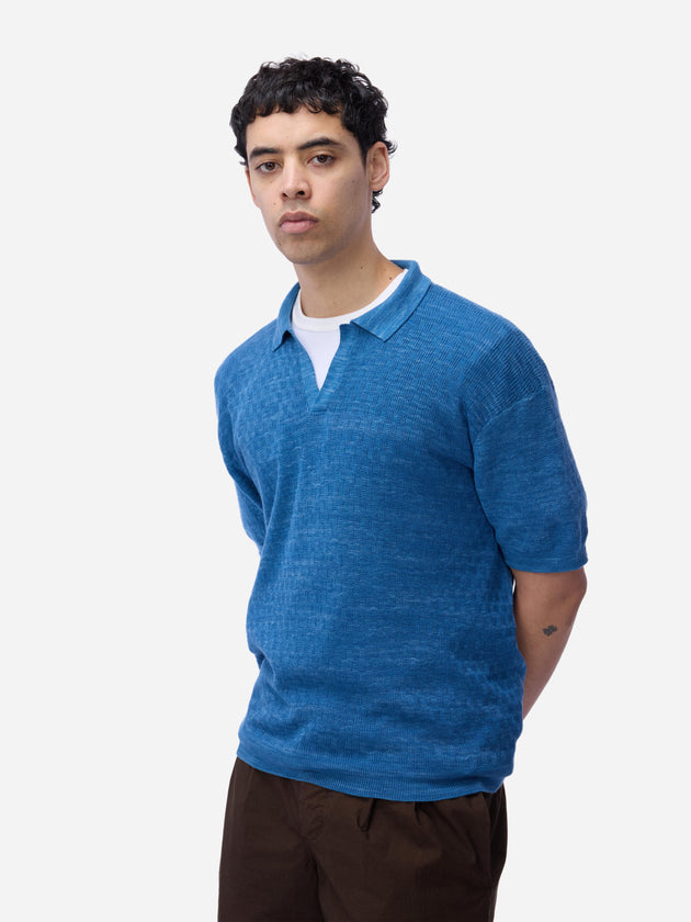 【なつなつ】☆美品☆MADISON BLUE POLO KNIT 3S_SS26_KNIT_POLO-