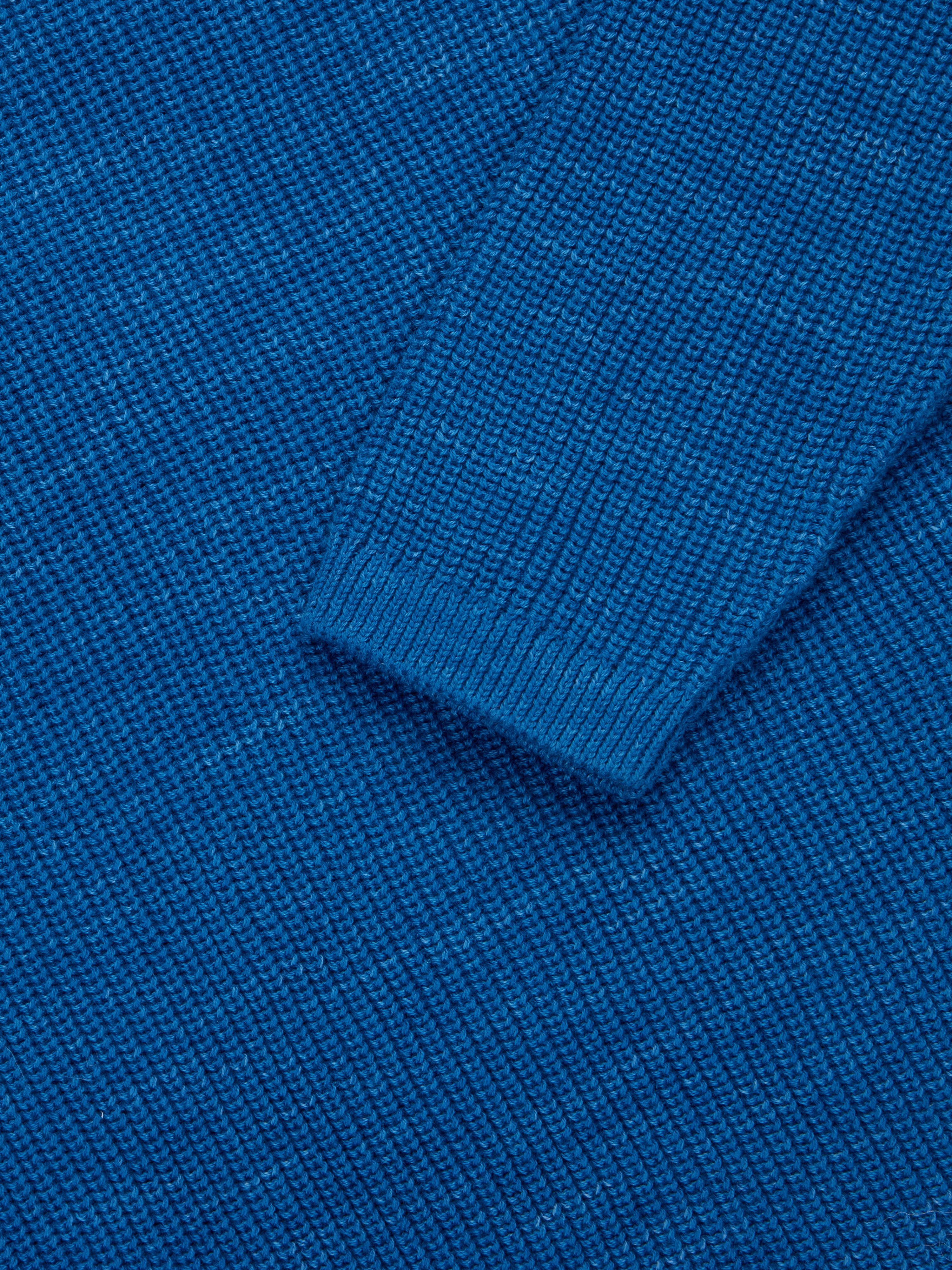 Long Sleeve Knit T-Shirt ~ Vintage Blue – 3sixteen