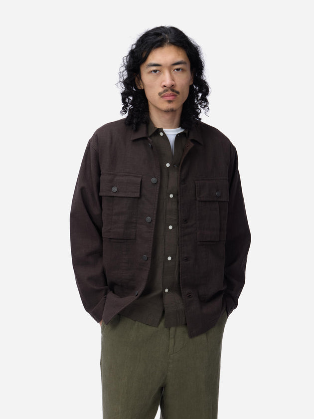 3S_SS26_M43_OVERSHIRT_BROWN_LI