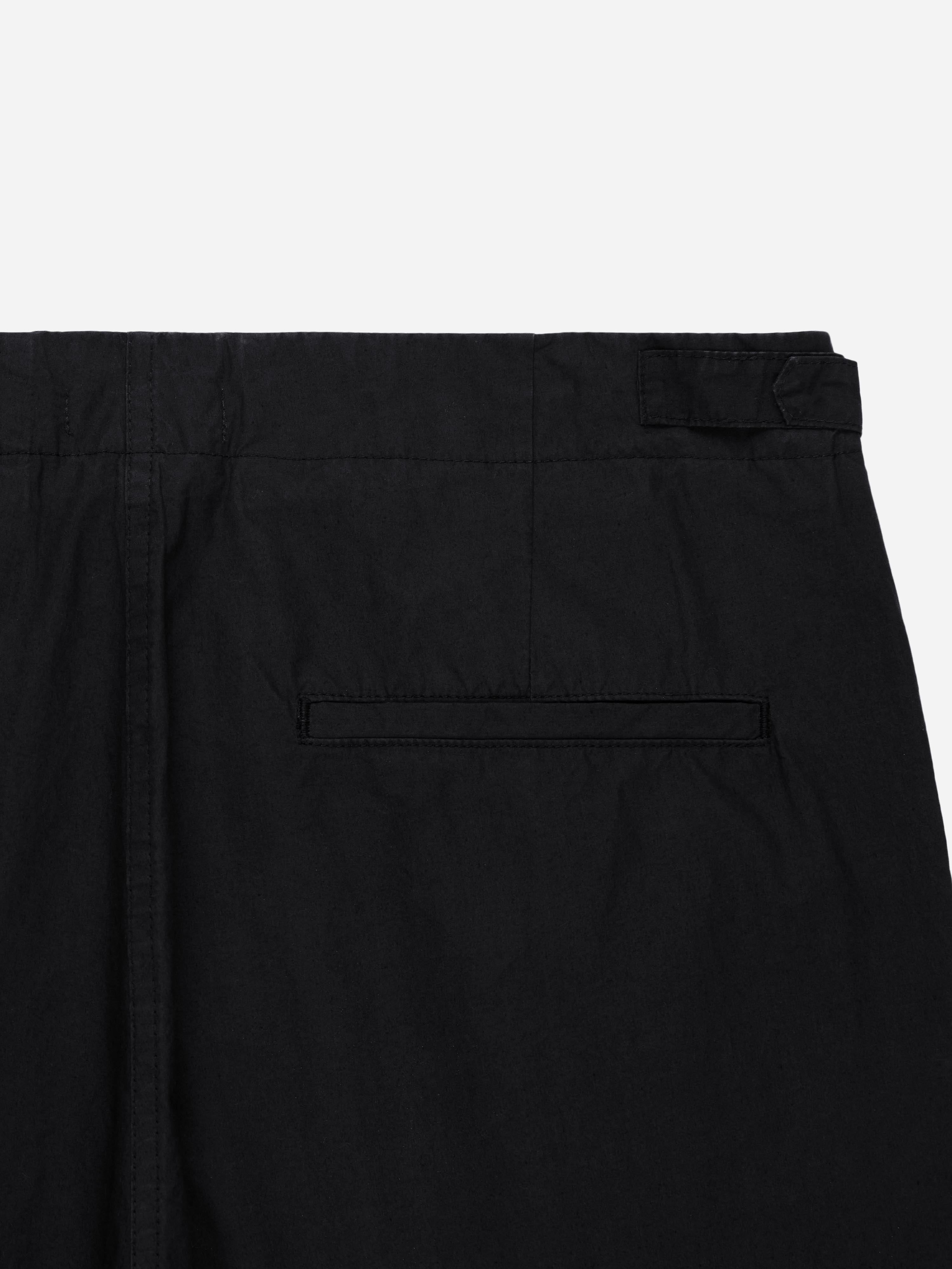 Safari Pant ~ Black Poplin – 3sixteen