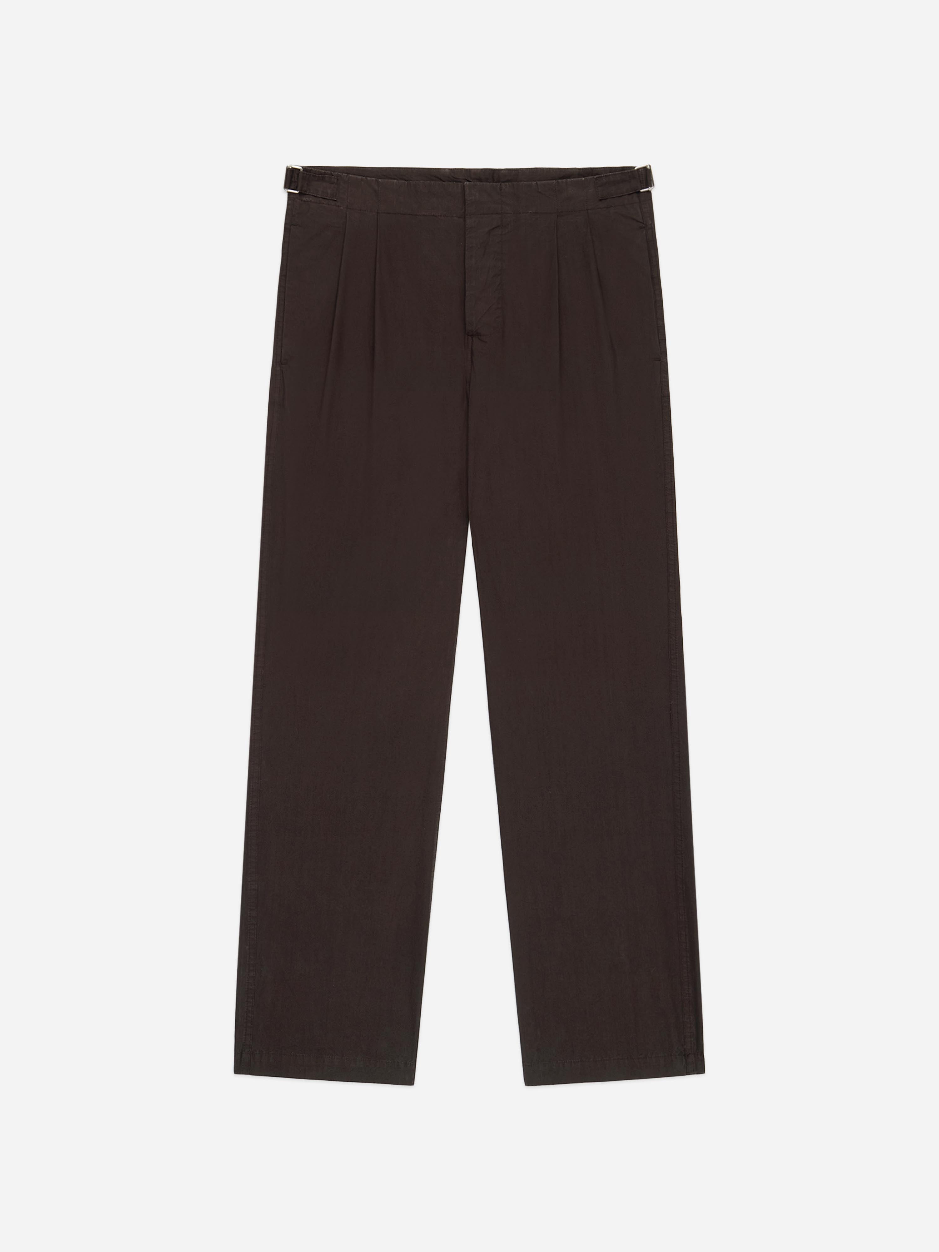 Safari Pant ~ Brown Poplin – 3sixteen