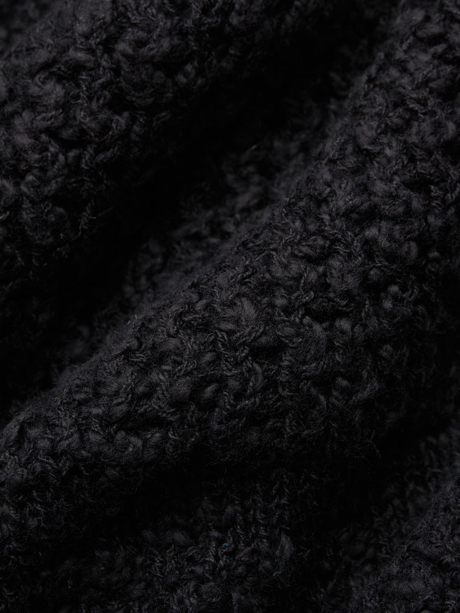 Short Sleeve Knit Shirt ~ Black De Stijl