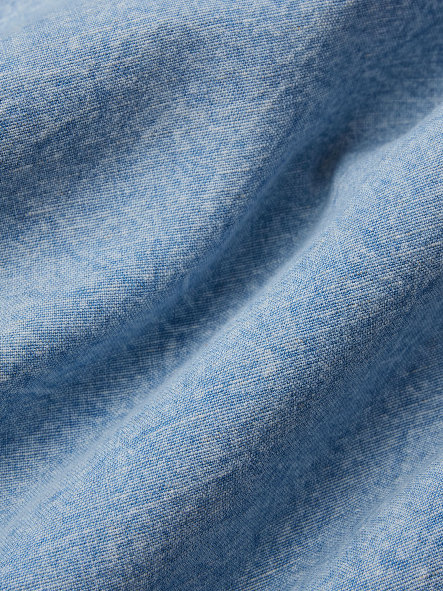 Utility Chambray Shirt ~ Washed Indigo