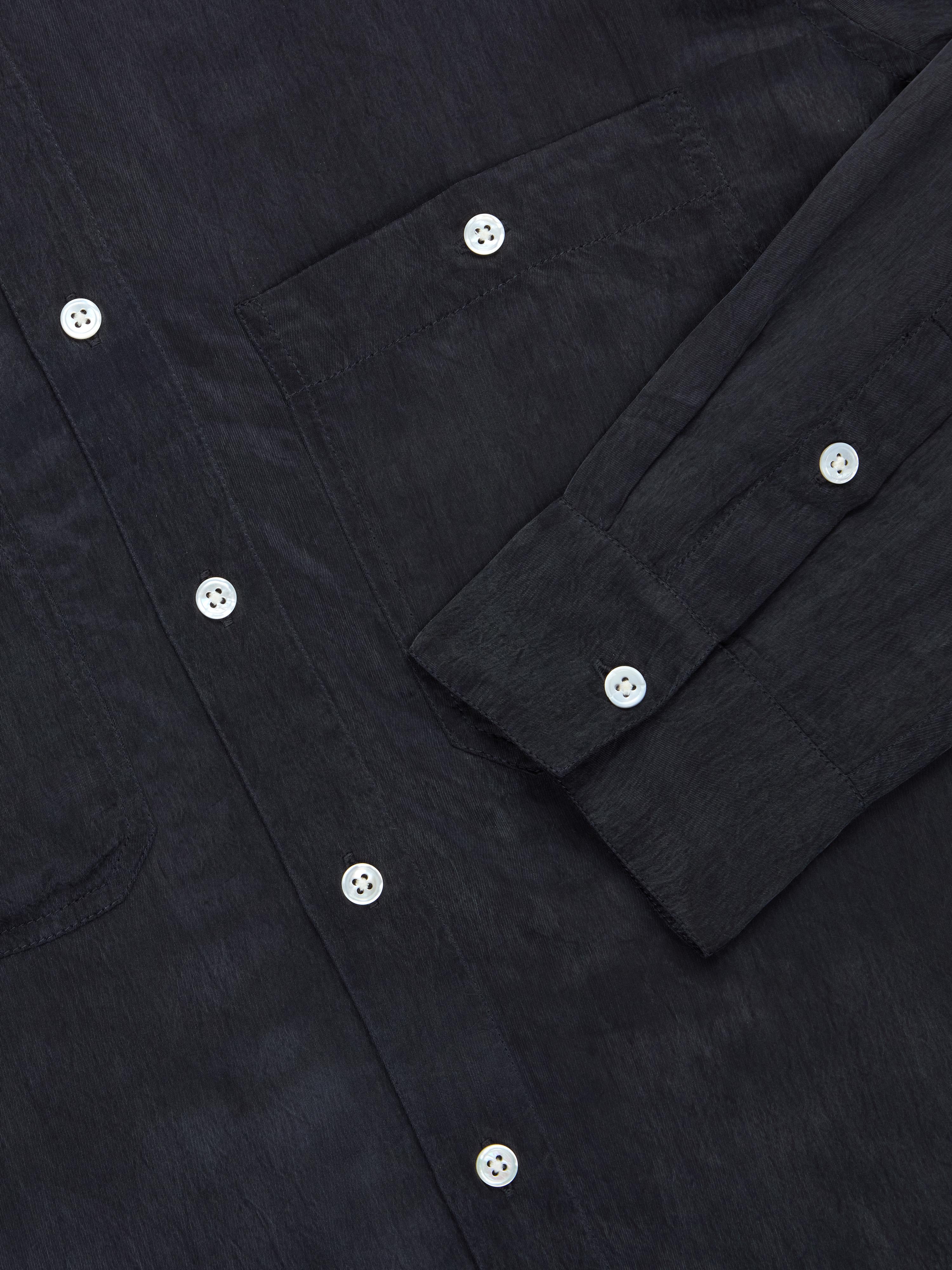 Utility Shirt ~ Black Cupro – 3sixteen