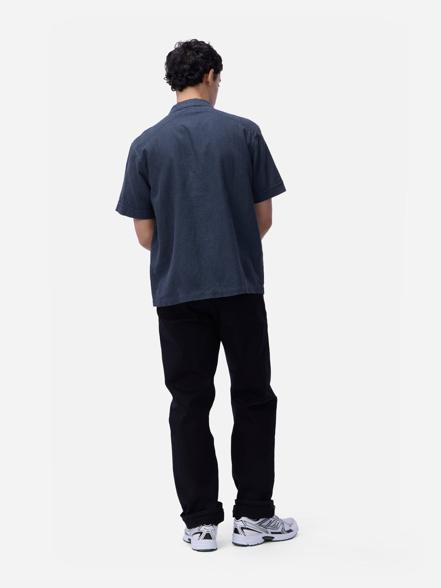 Vacation Shirt ~ Blue Linen