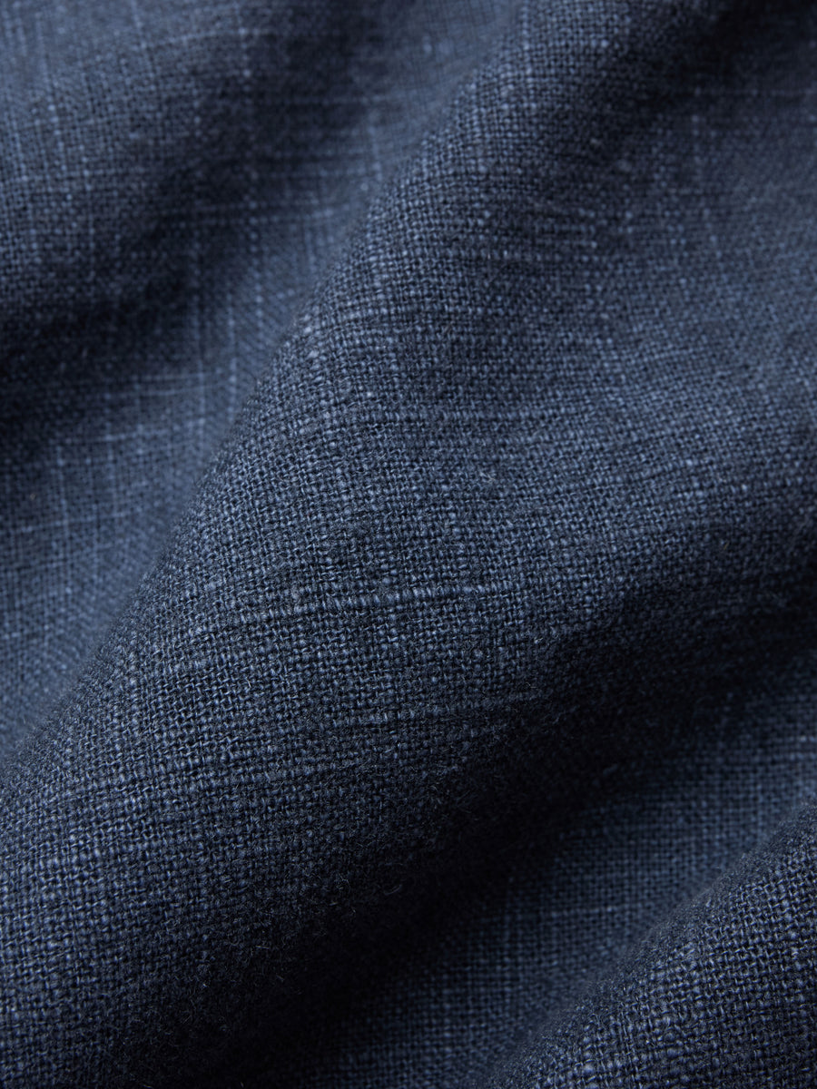 Vacation Shirt ~ Blue Linen