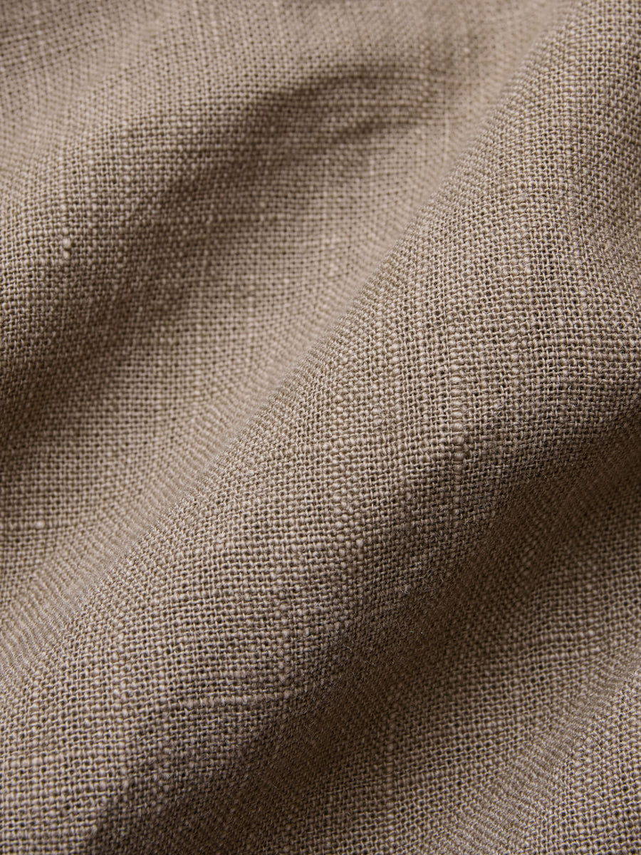 Vacation Shirt ~ Almond Linen