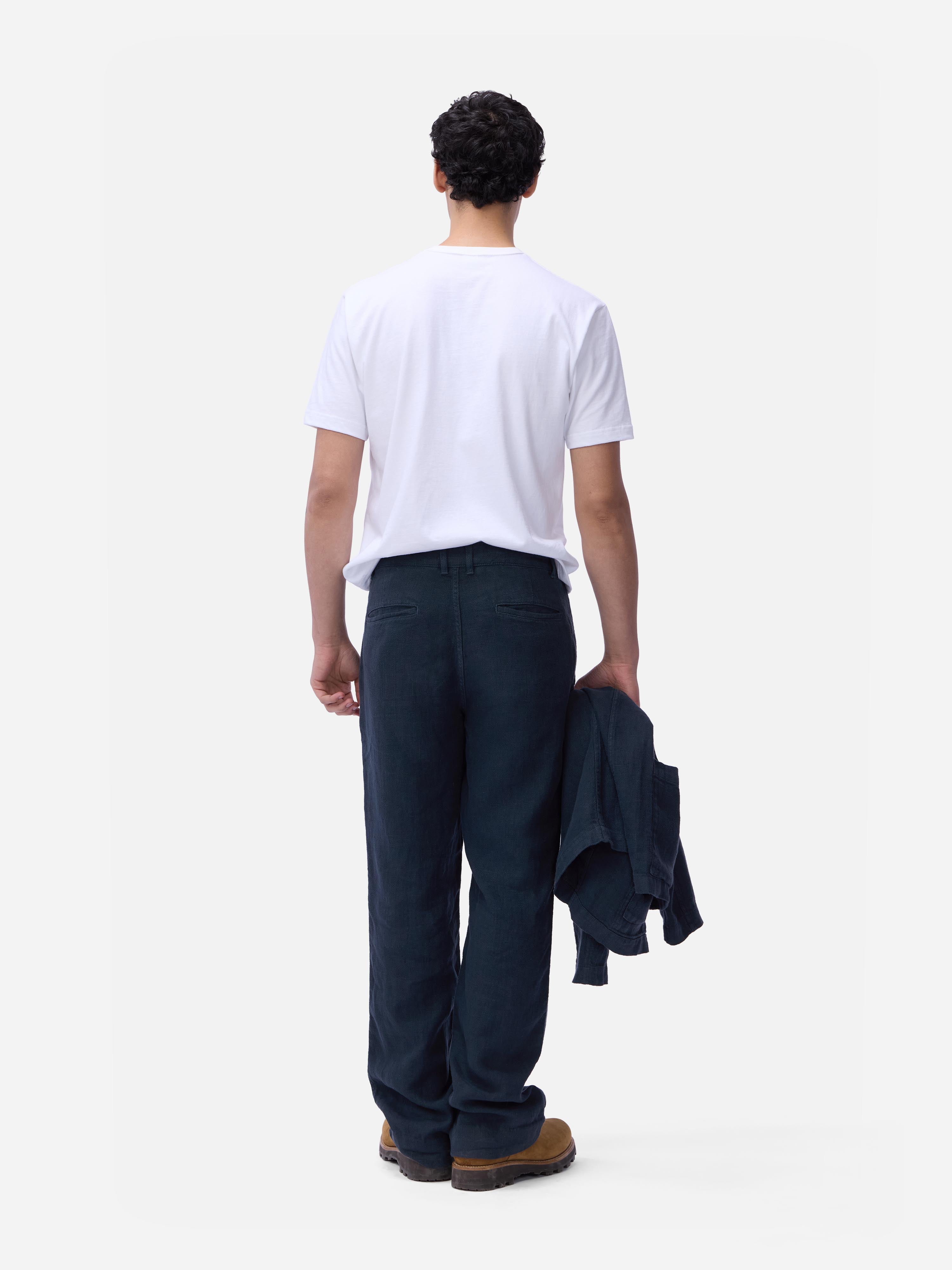 Work Pant ~ Midnight Linen – 3sixteen